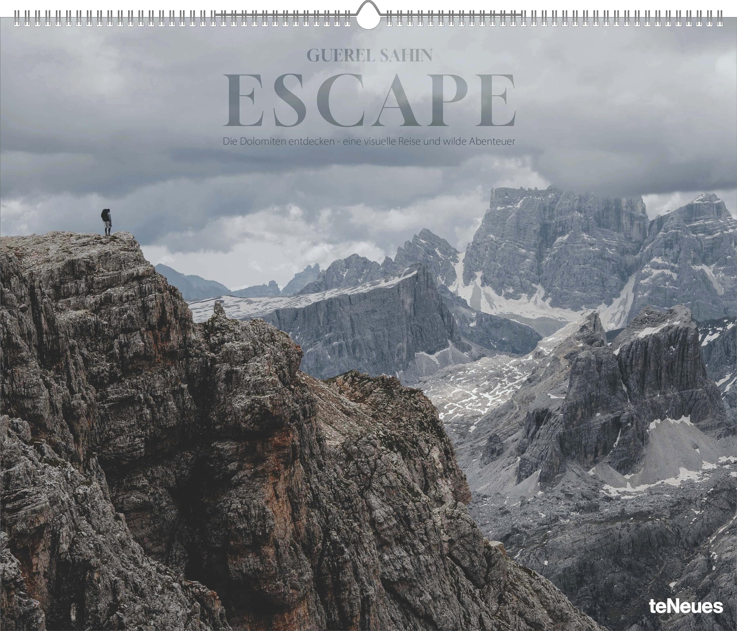 teNeues - Escape – Die Dolomiten entdecken 2026 | Großformatiger Wandkalender 60x50 cm mit Fotografien von Gürel Sahin für Naturfreunde, Wanderer & ... - eine visuelle Reise und wilde Abenteuer Leisure & Fun