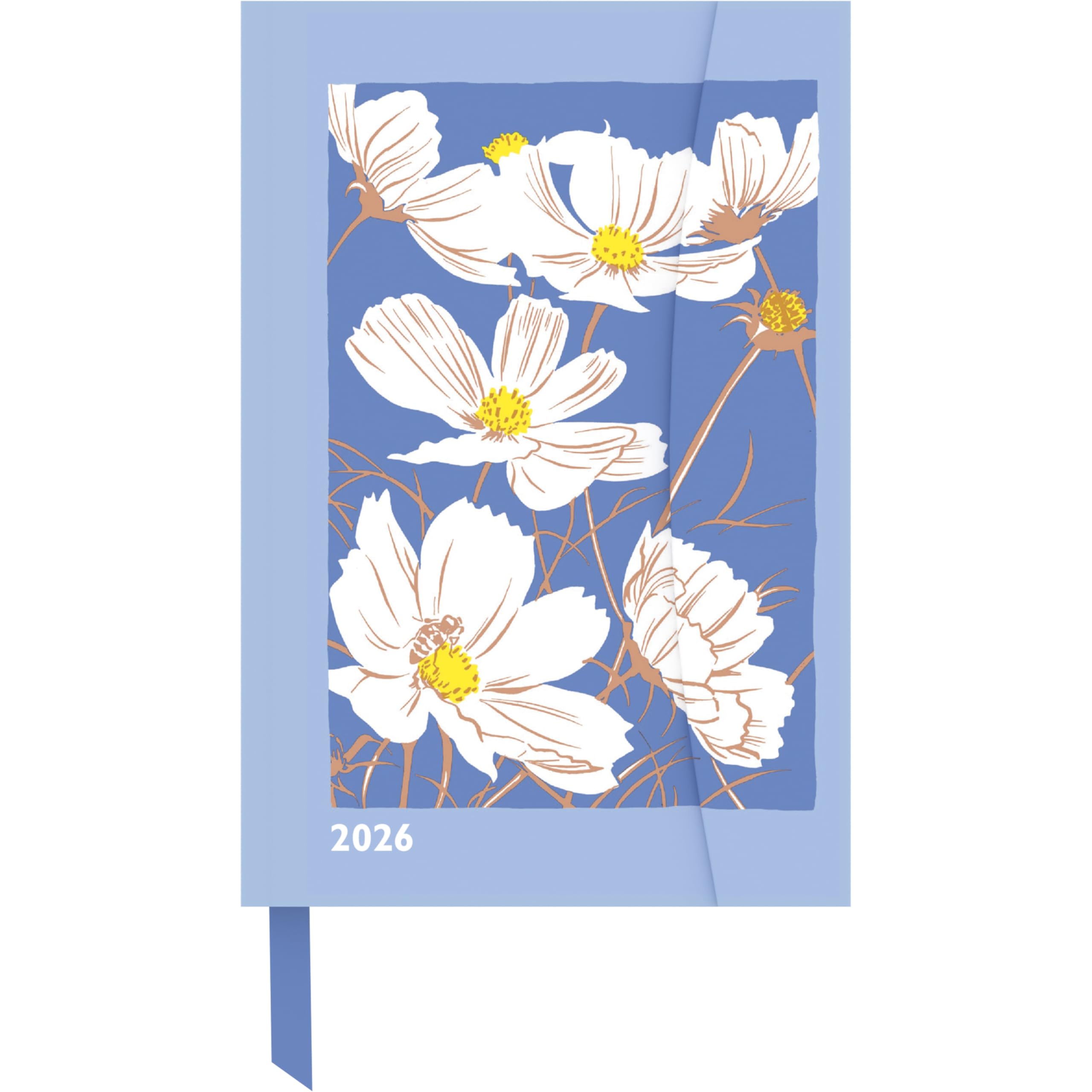 teNeues - Kat Menschik - Flowers - Cosmeas 2026 Buchkalender 10x15 cm | Kompakter Wochenkalender mit Magnetverschluss für Kunst- & Blumenliebhaber: Magneto Diary Film, Art & Culture