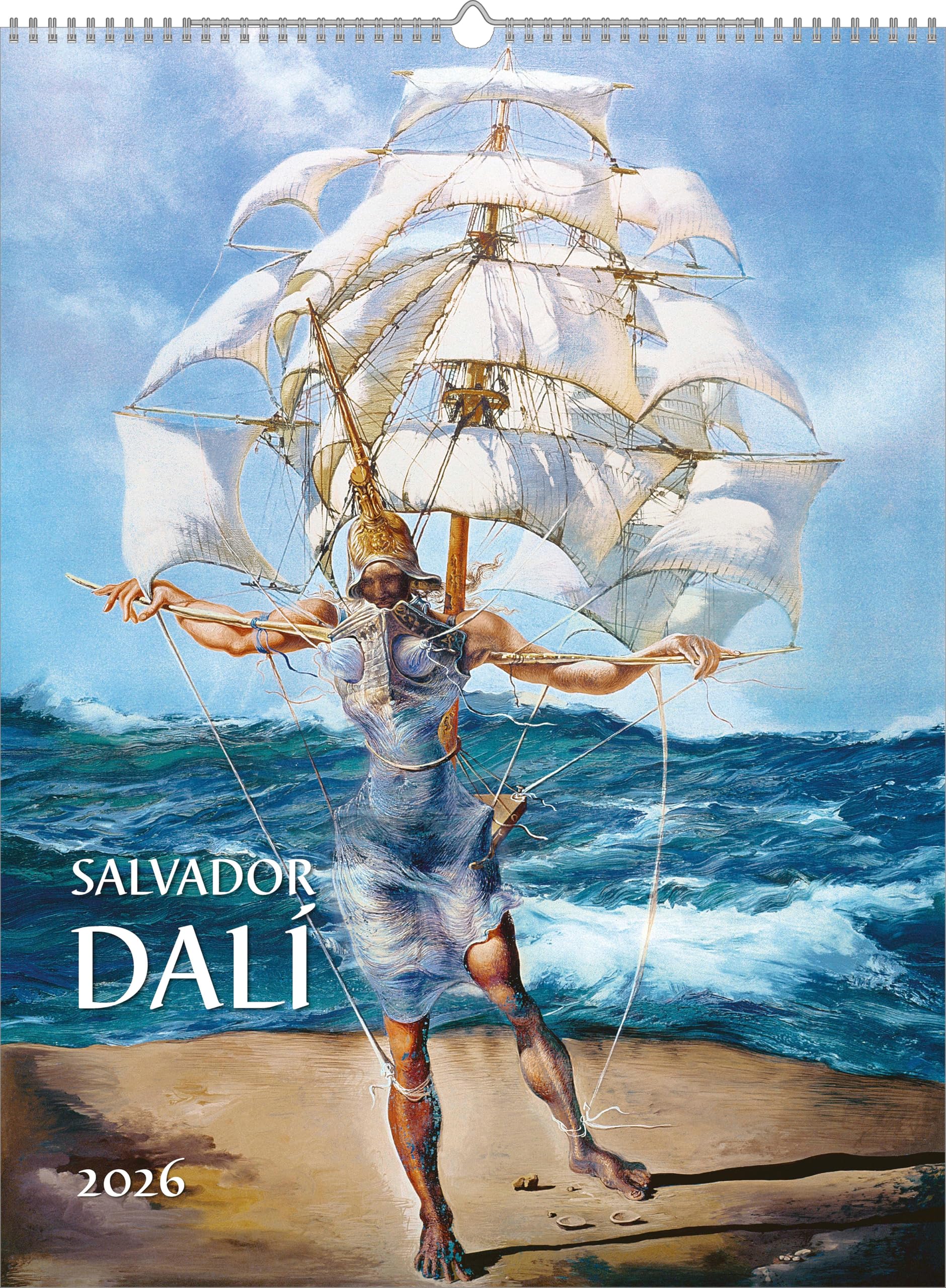 Salvador Dali 2026 - Bild-Kalender 42x56 cm - Kunst-Kalender - Wand-Kalender - Malerei - Alpha Edition Film, Art & Culture