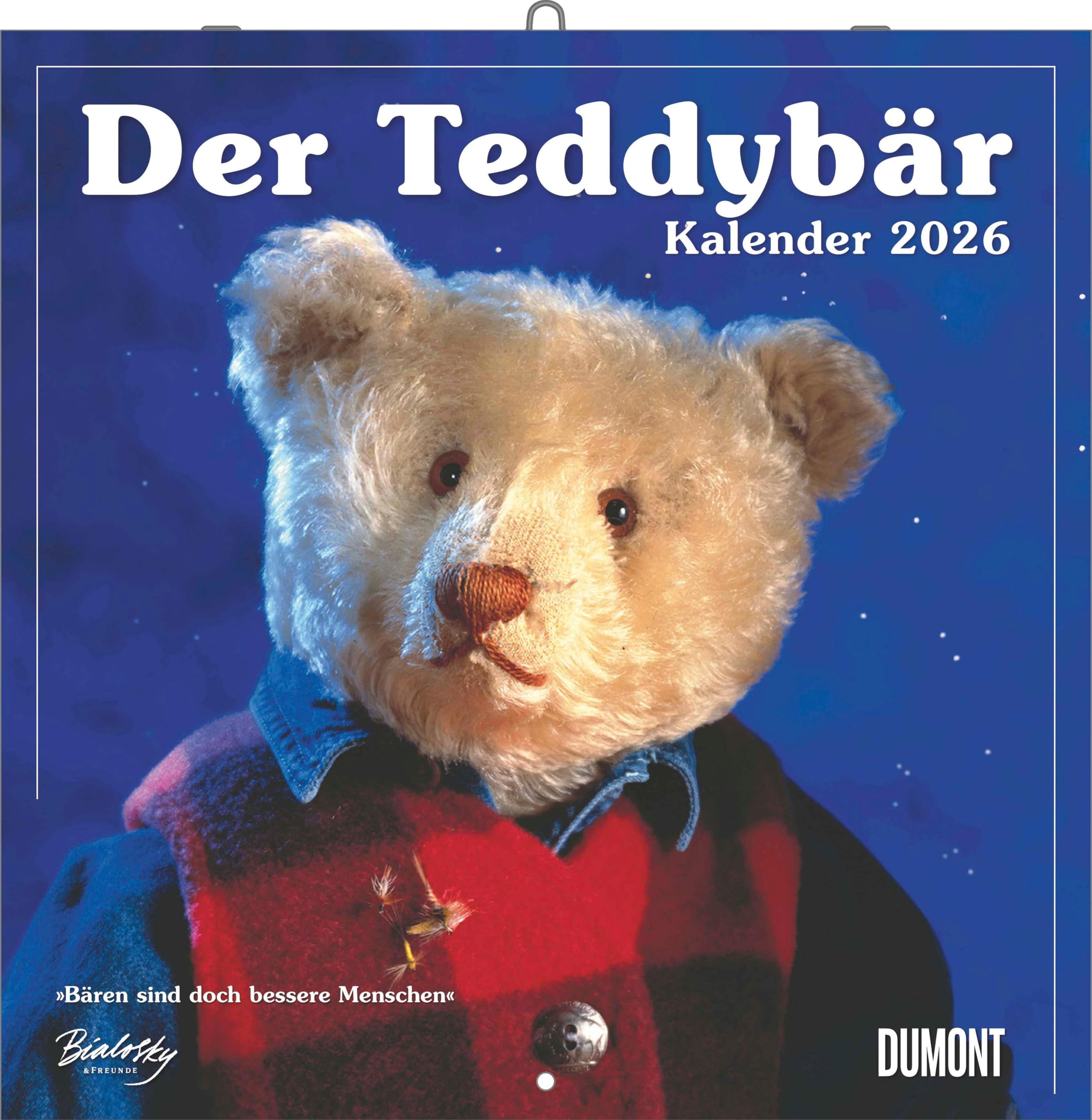 Der Teddybär 2026 - Broschürenkalender - Wandkalender - Format 30 x 30 cm: Bären sind doch bessere Menschen Hobbies & Crafts