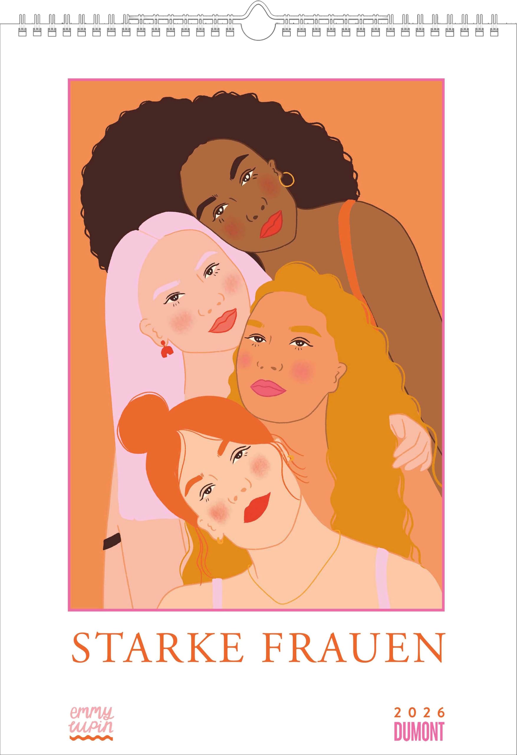 Starke Frauen 2026 – Wandkalender – Hochformat A3 29,7 x 42 cm: 12 Frauen aus aller Welt und ihre Lebensgeschichten Law