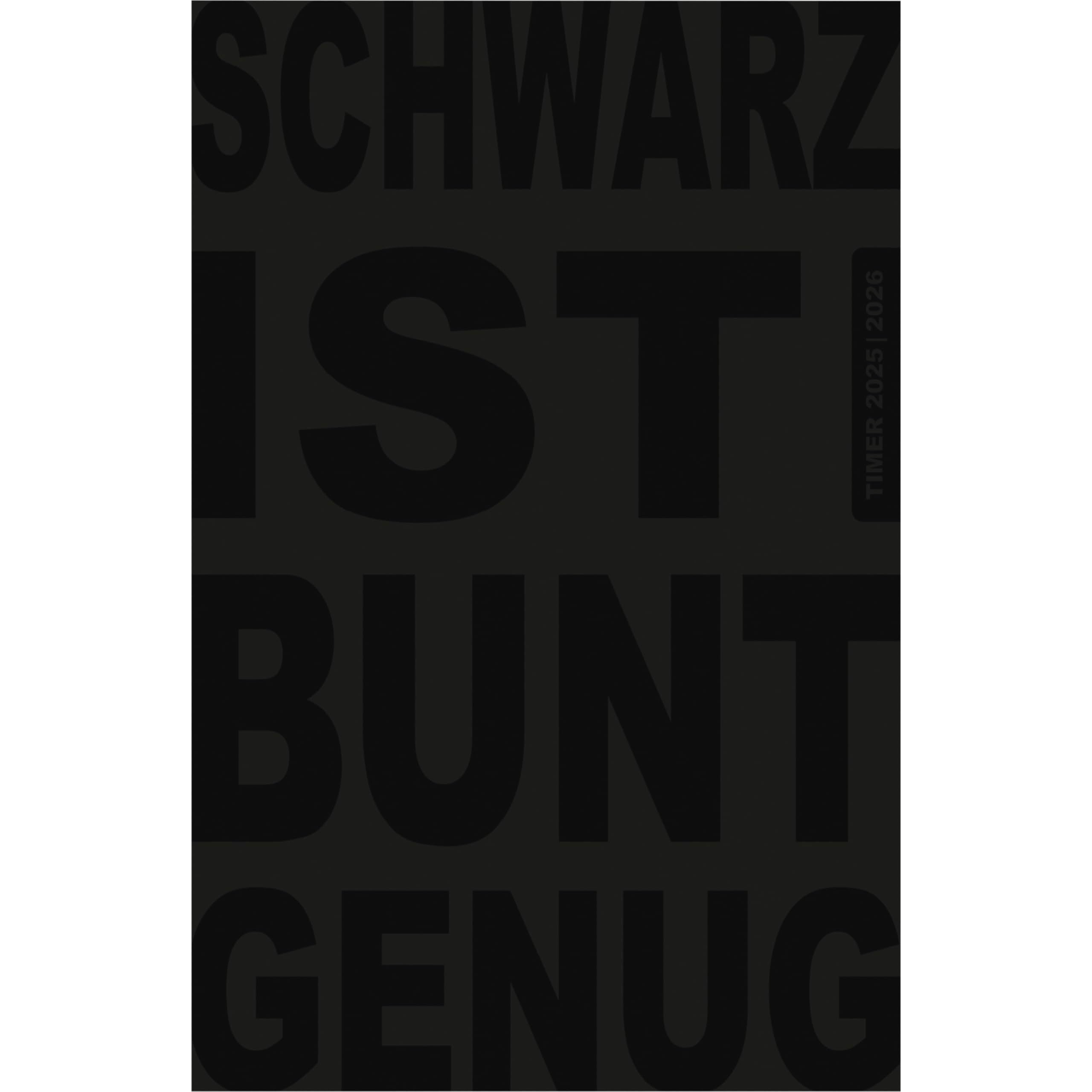 Schülerkalender Quote schwarz Calendars