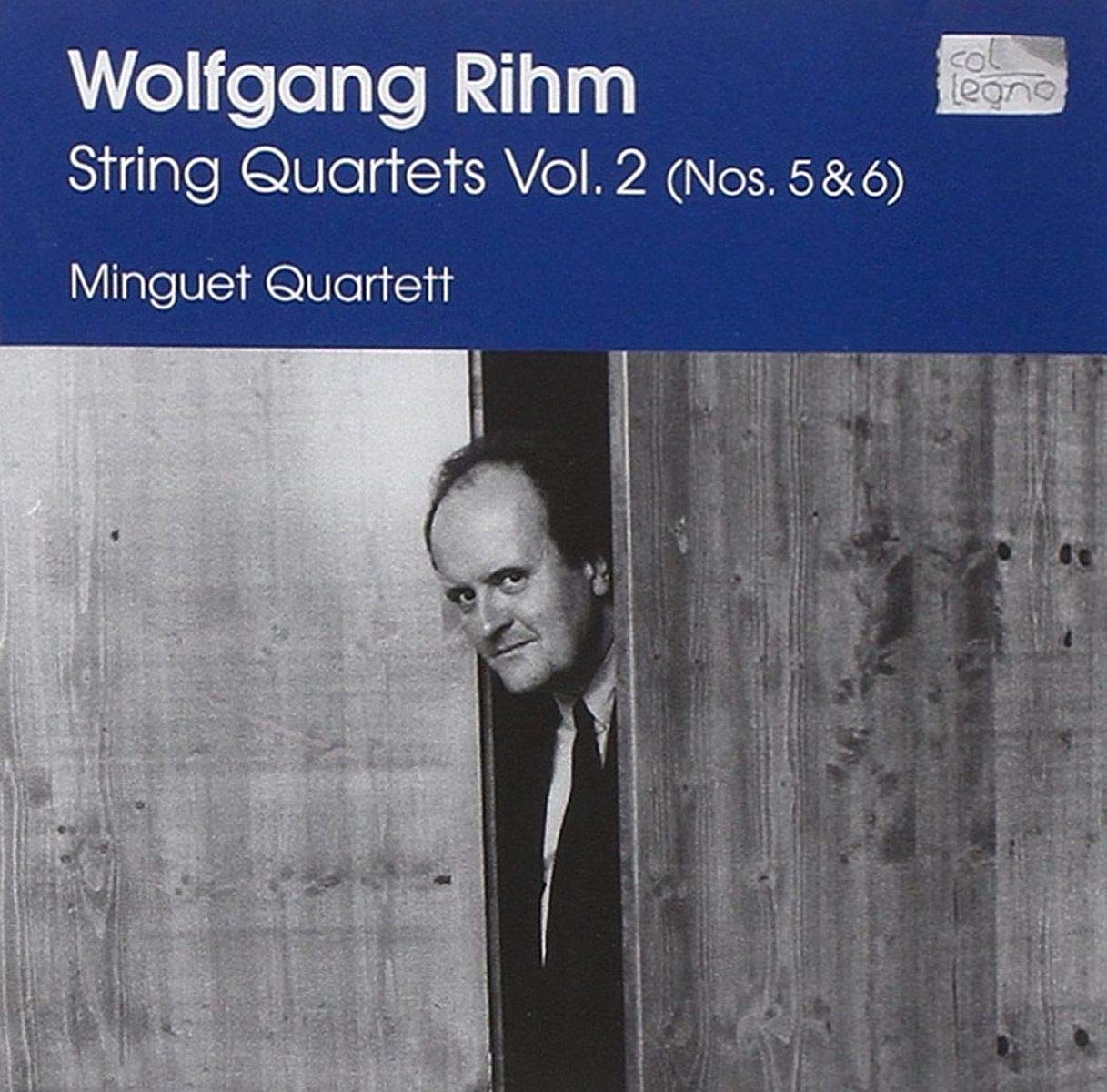 Wolfgang Rihm : String Quartets, Vol. 2 (Nos. 5 & 6) cd