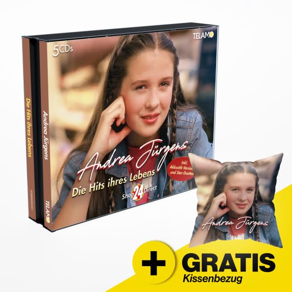 Andrea Jürgens Die Hits ihres Lebens + GRATIS Kissenbezug Music