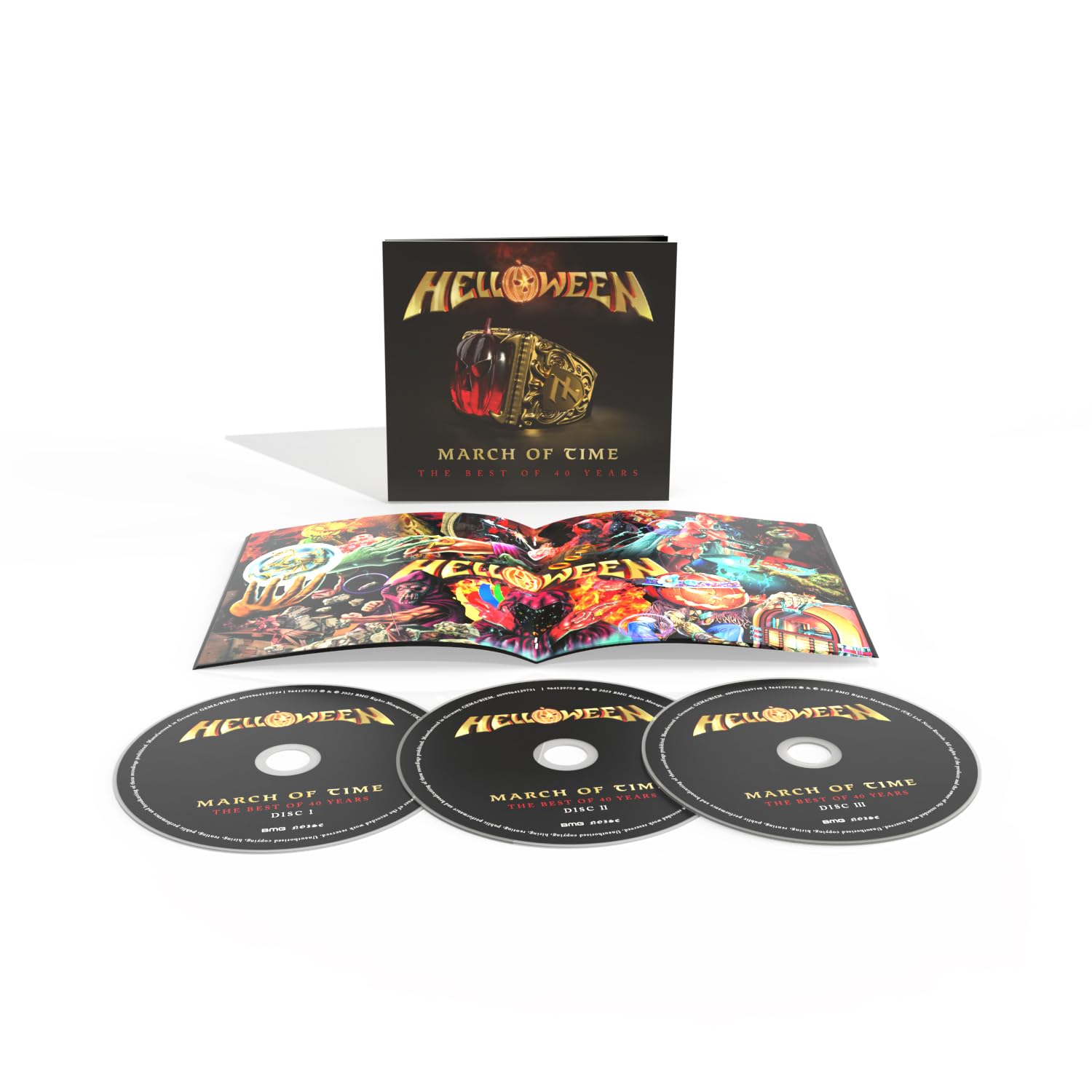 March of Time (The Best of 40 Years 3CD) Metal & Hardrock