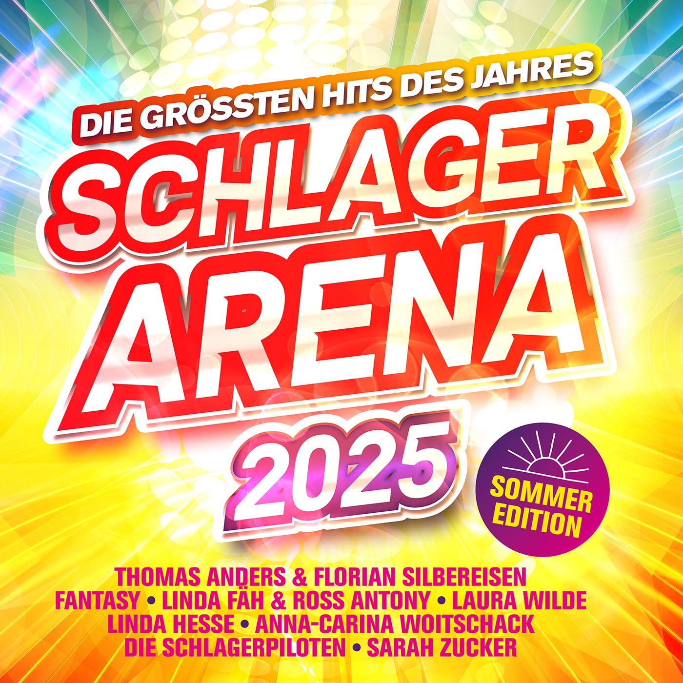 Schlager Arena 2025:Sommer Edition-die Größten Hit German Schlager & Volksmusik