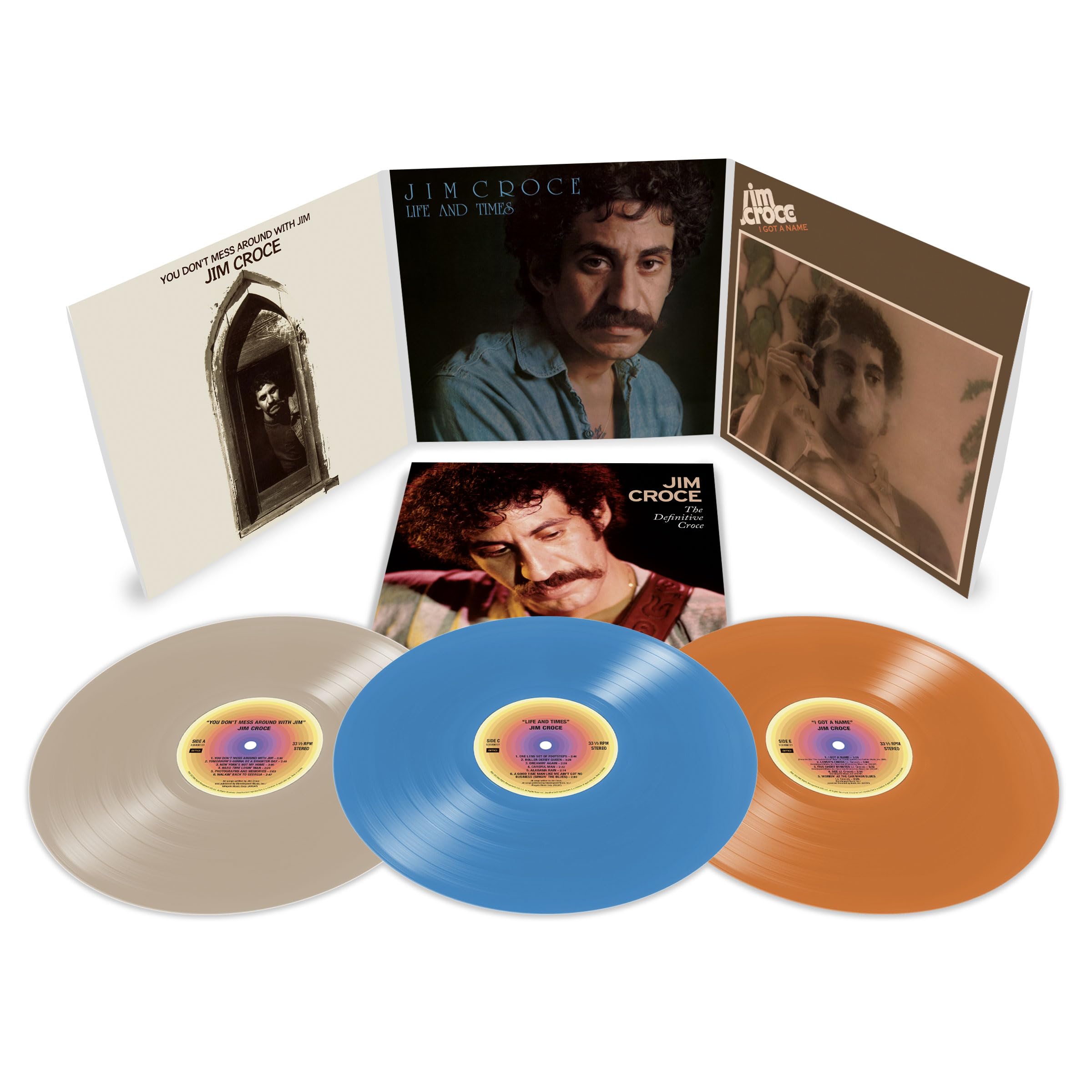 The Definitive Croce (Red, blue, brown 3LP) Pop
