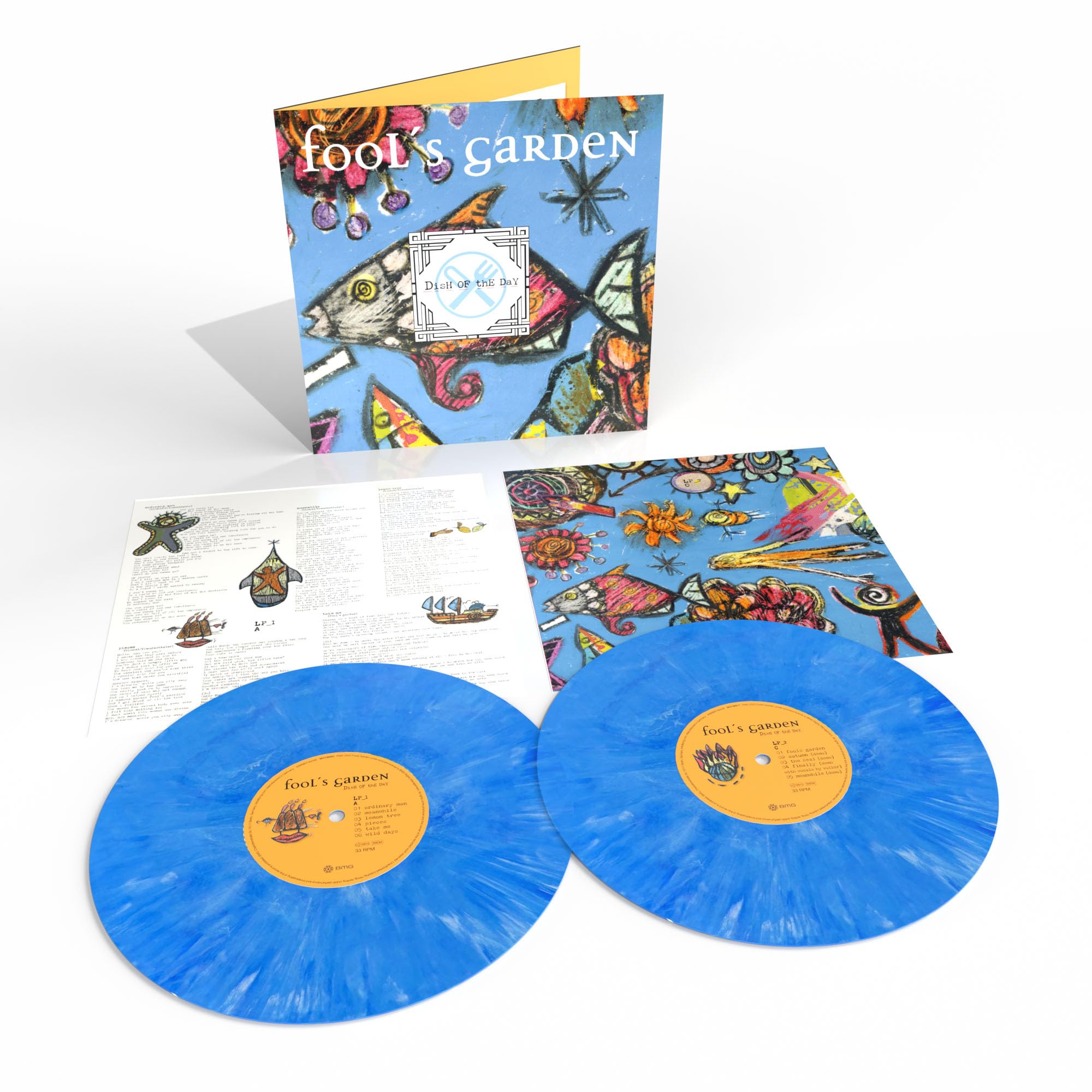 Dish of the Day (30th Anniversary Edition blue and white Marble 2LP) Pop