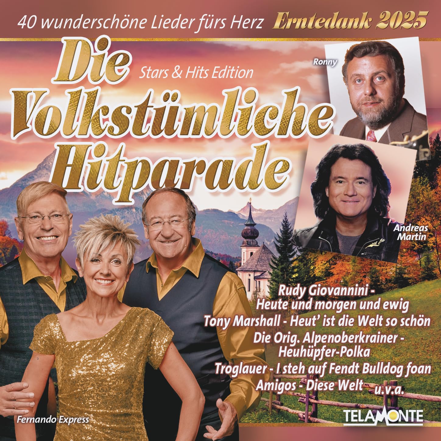 Die Volkstümliche Hitparade Erntedank 2025 German Schlager & Volksmusik