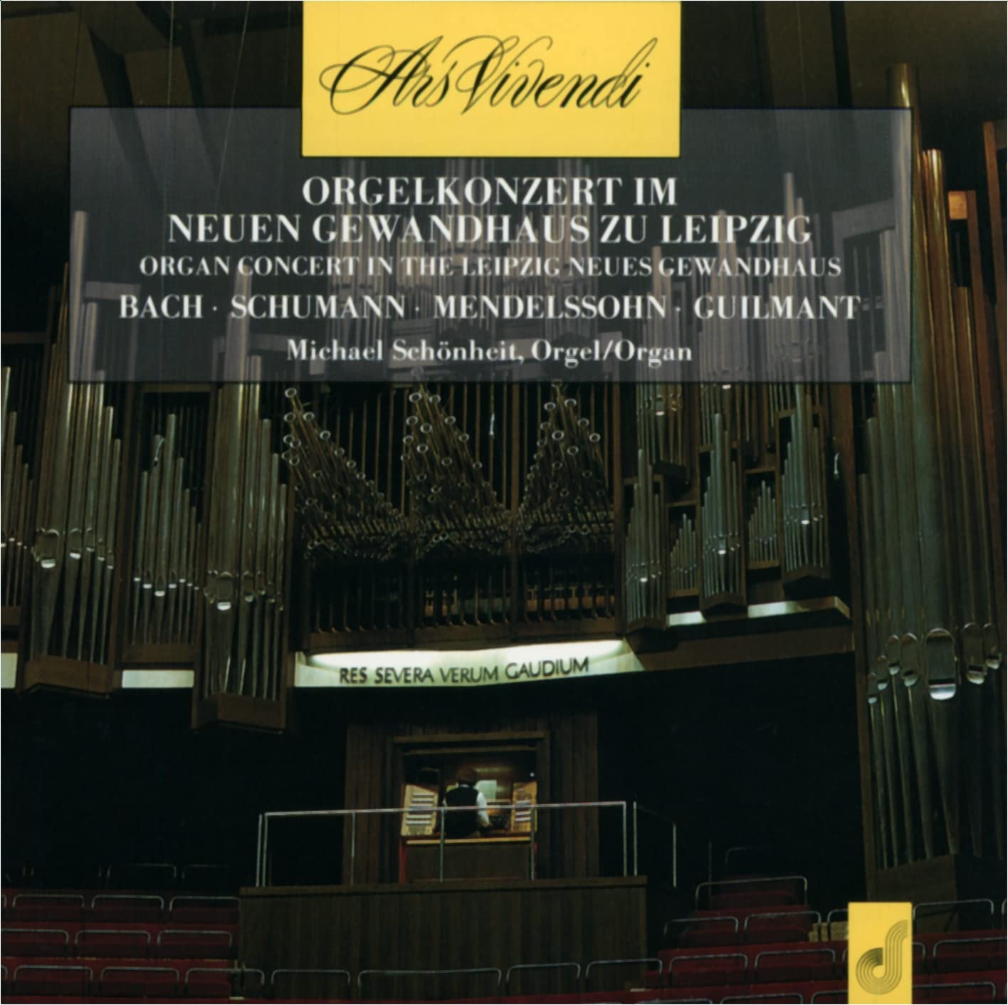 Orgelkonzert im neuen Gewandhaus zu Leipzig - Organ concert in the Leipzig Neues Gewandhaus Classical