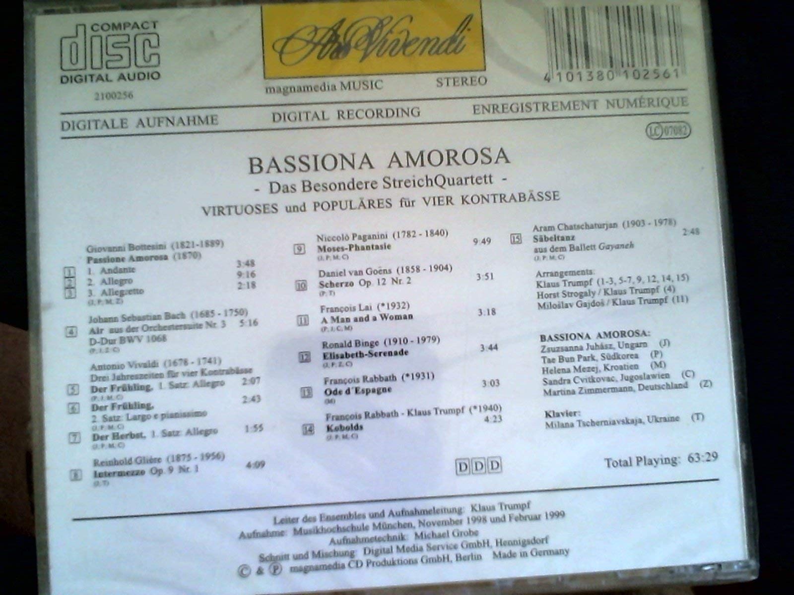 Bassiona Amorosa - das Besonde Music for Children