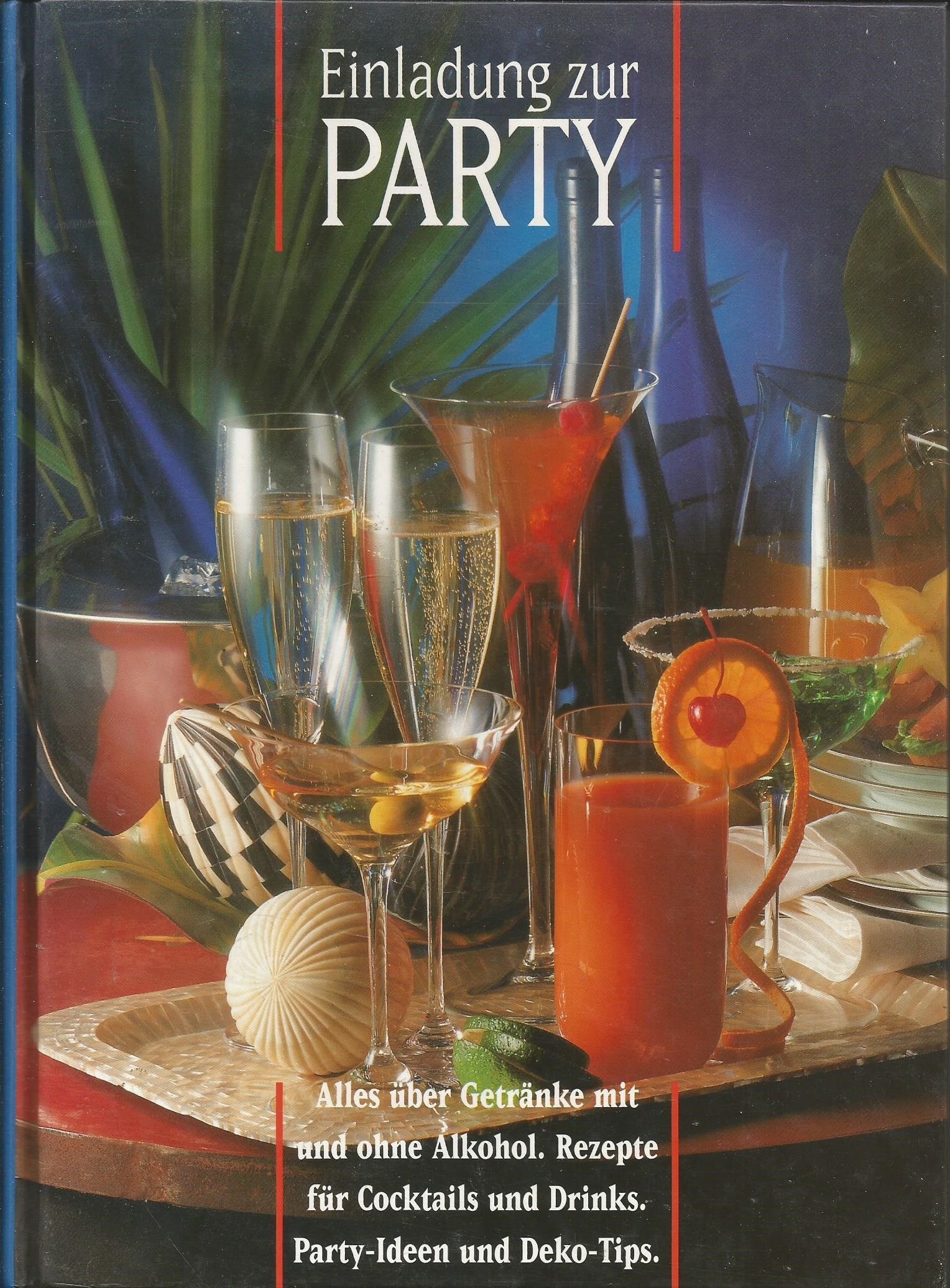 Einladung zur Party Books