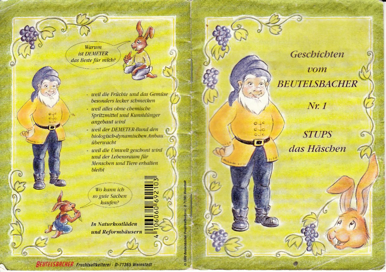 Geschichten vom Beutelsbacher Nr. 1 Stups das Häschen Books