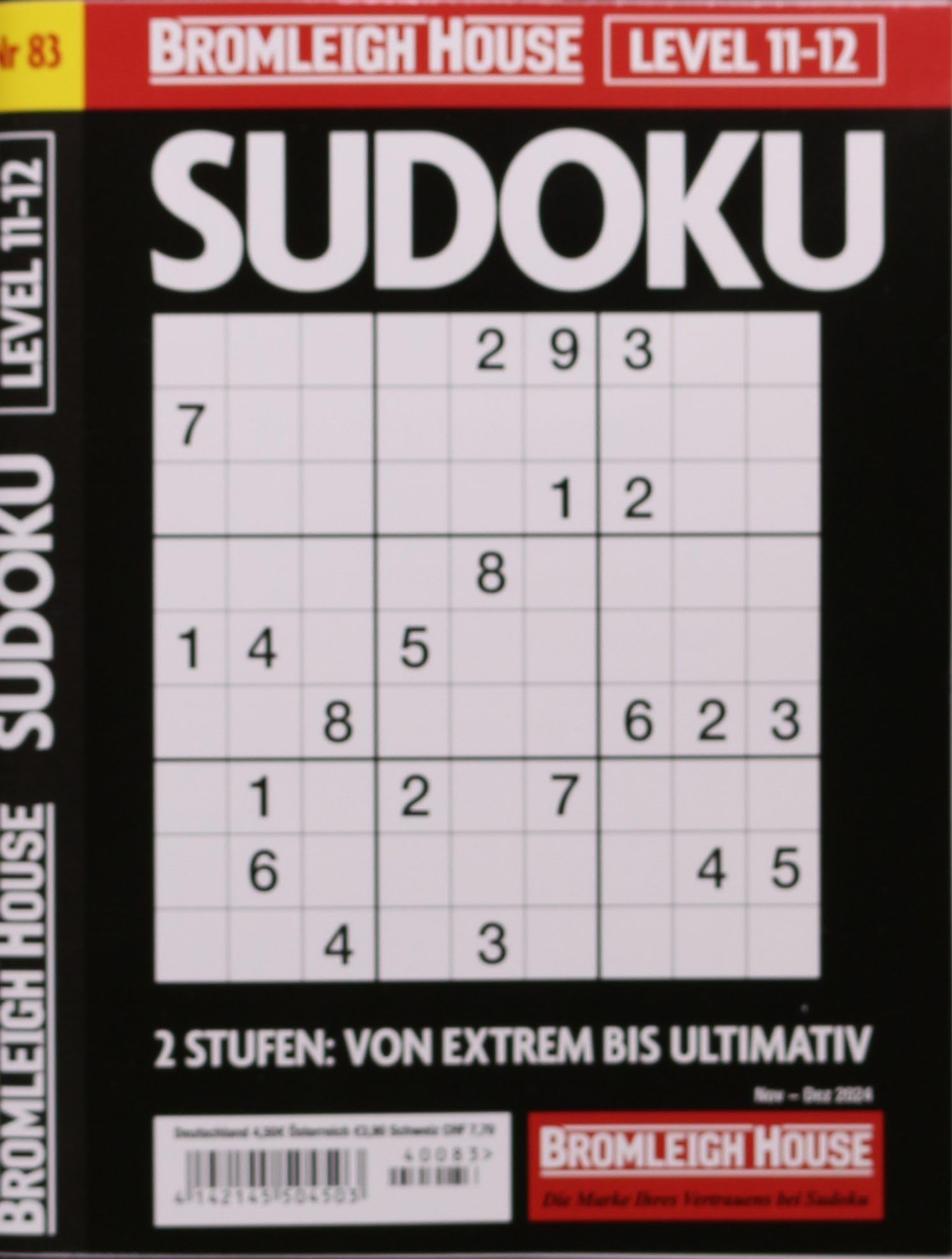 BROML.SUDOKU LEVEL 11-12 83/2024 Contemporary literature
