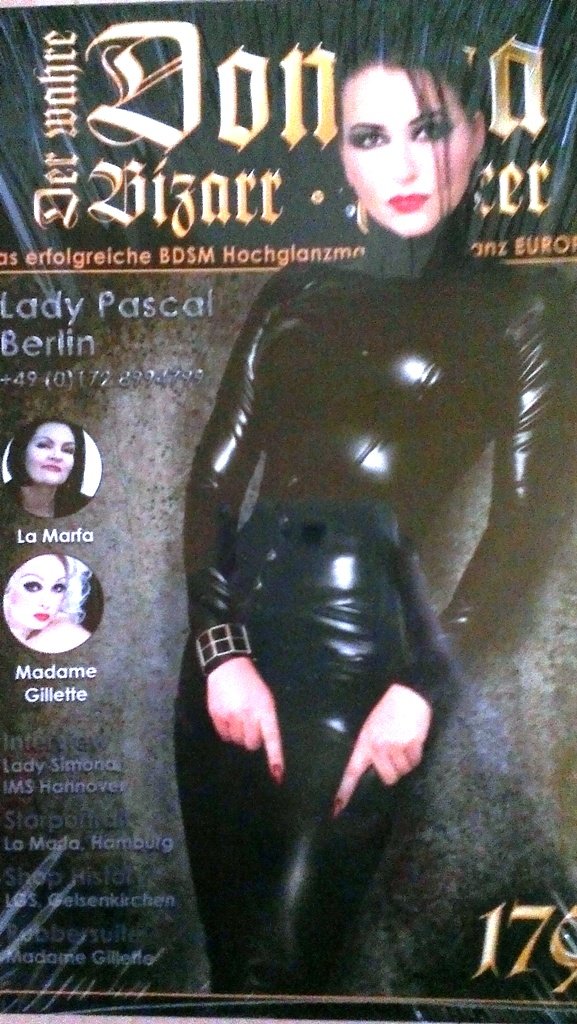 Der wahre Domina&Bizarr Zeitschrift Führer Reale Privatanzeigen Lady Pascal N° 179 - Der wahre Domina&Bizarr Books