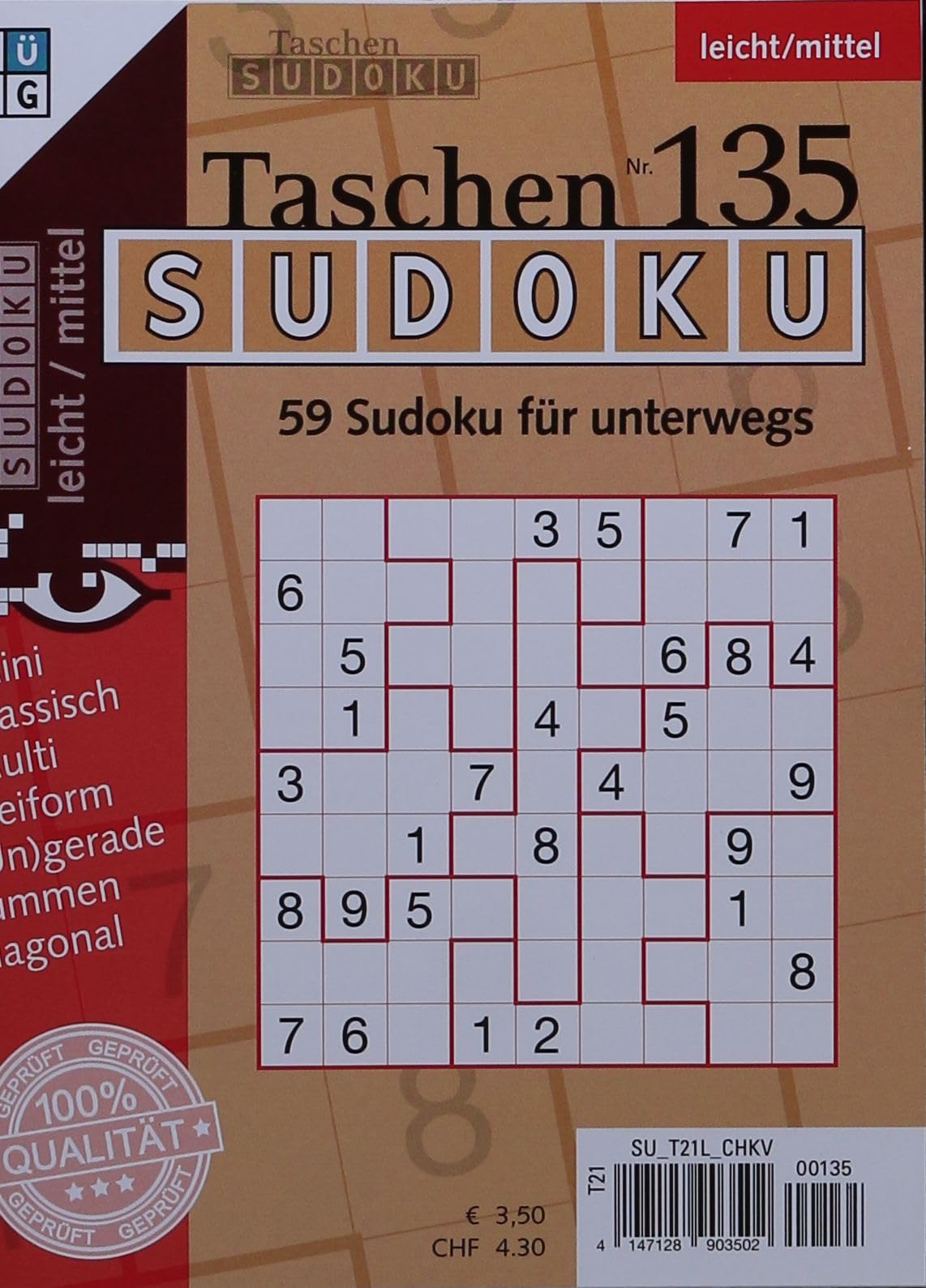 TASCHEN SUDOKU 135/2024 Contemporary literature