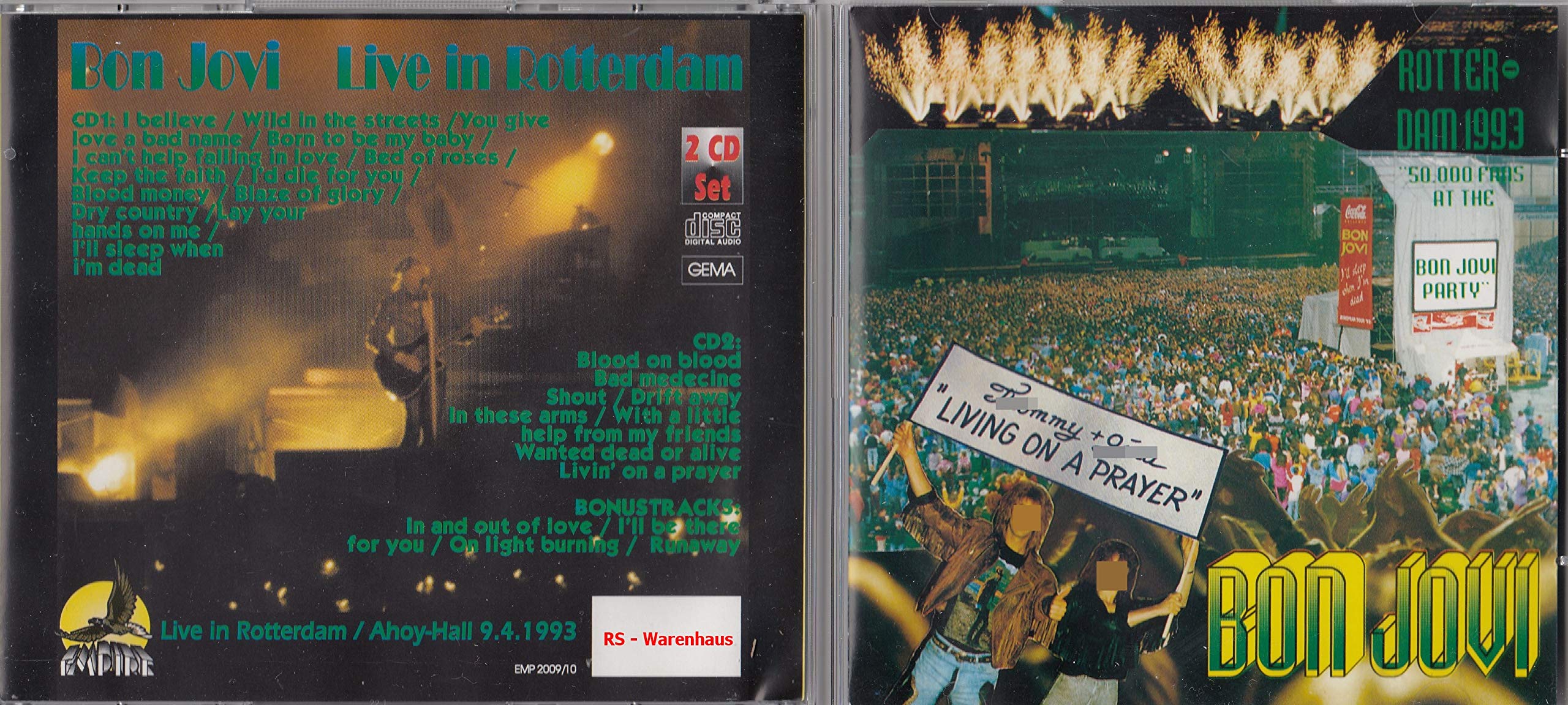 Product Image: Live in Rotterdam 1993