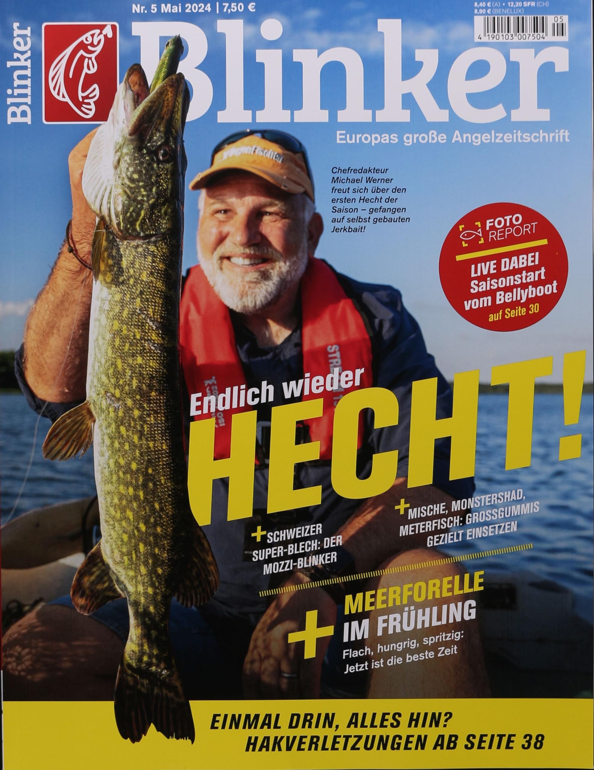 Product Image: BLINKER 5/2024 "Endlich wieder Hecht!"