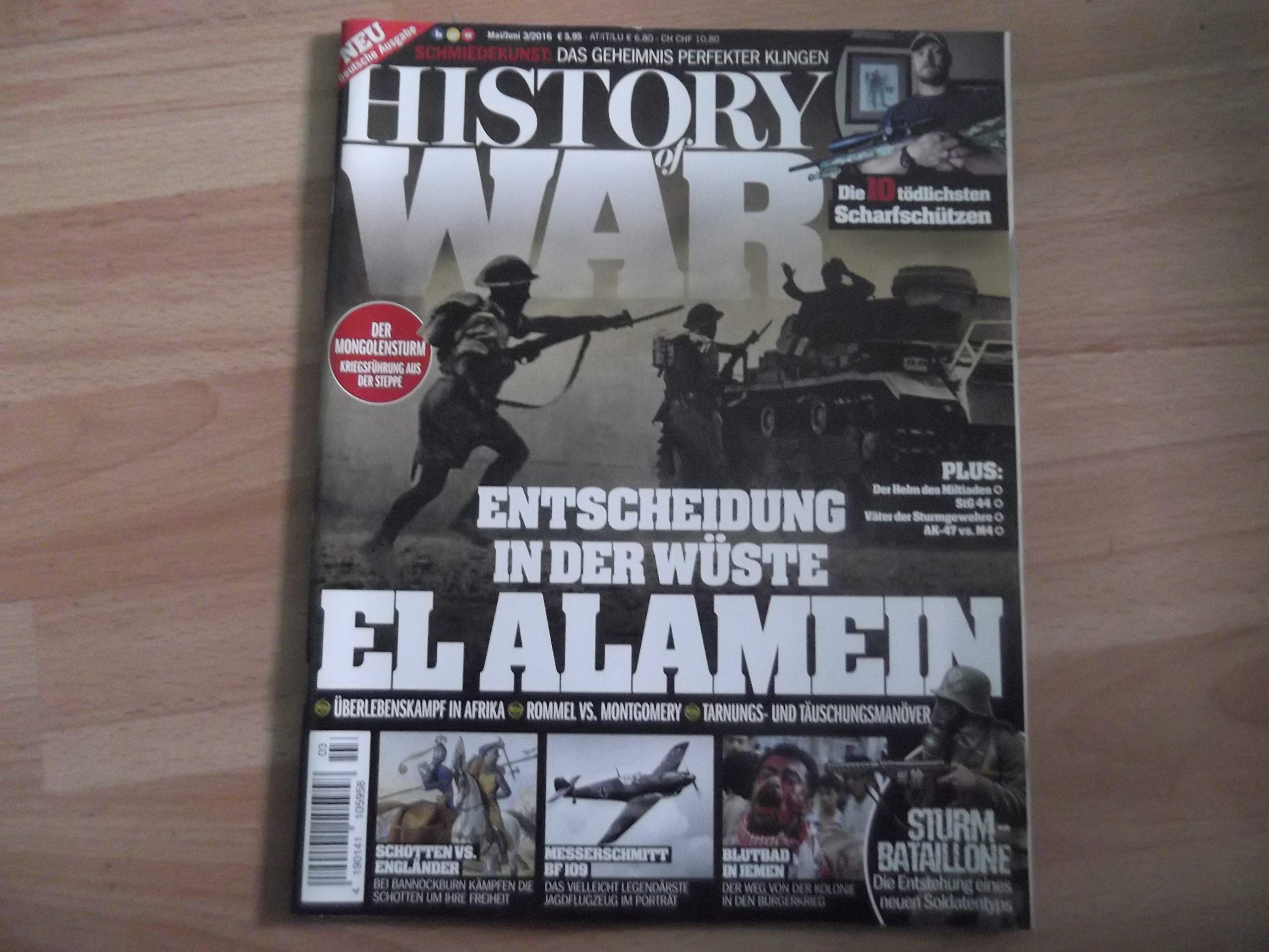 History of War - Entscheidung in Der Wüste El Alamein 3/2016 book