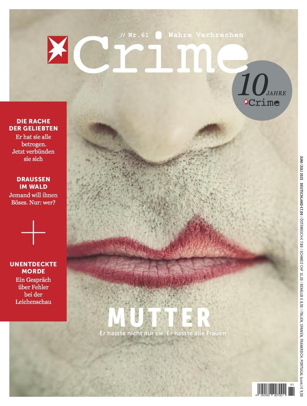 Stern Crime 61/2025 "MUTTER - Er hasste nicht nur sie, er hasste alle Frauen" Books
