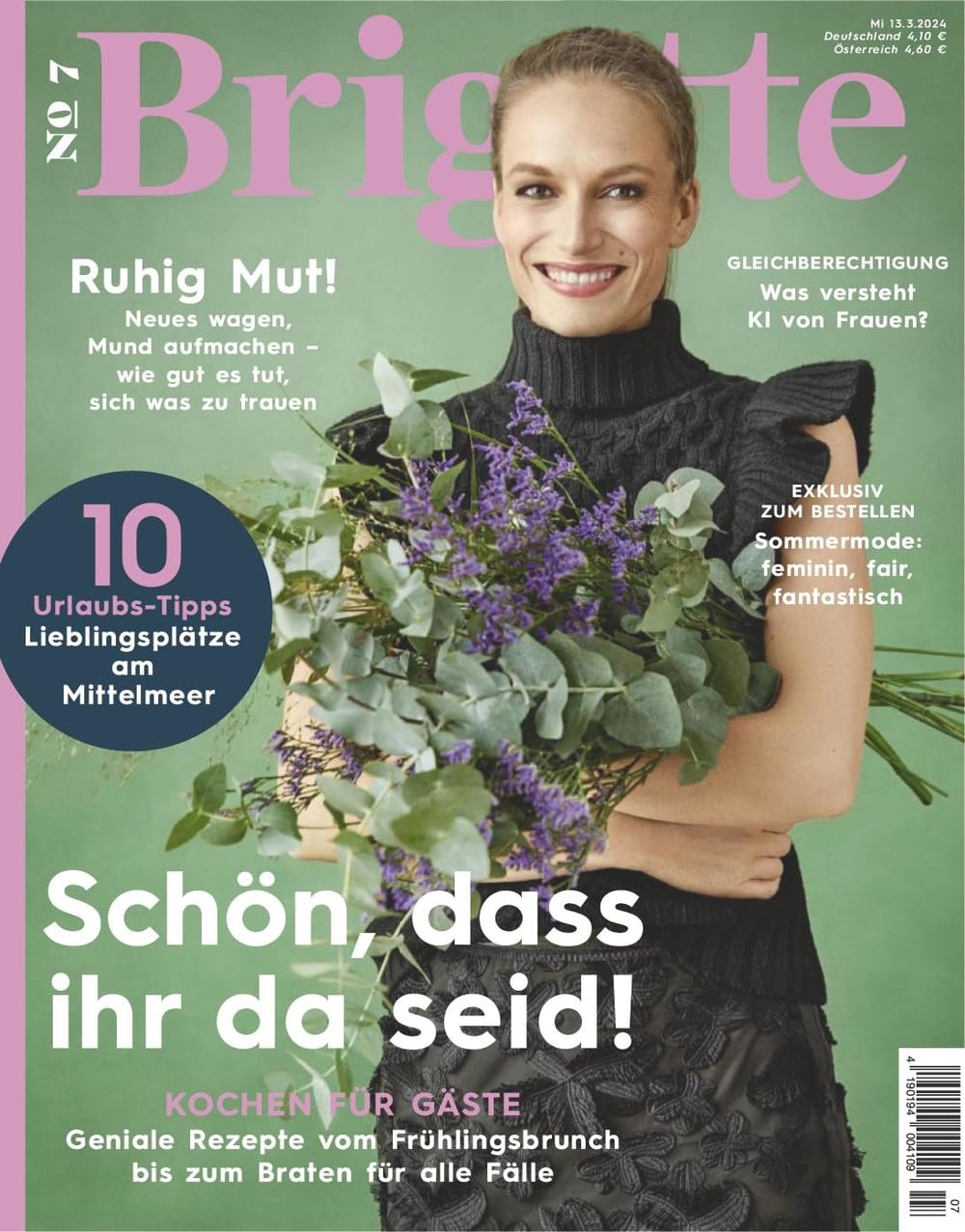 Brigitte 7/2024 "Schön, dass ihr da seid! Kochen für Gäste" Contemporary literature