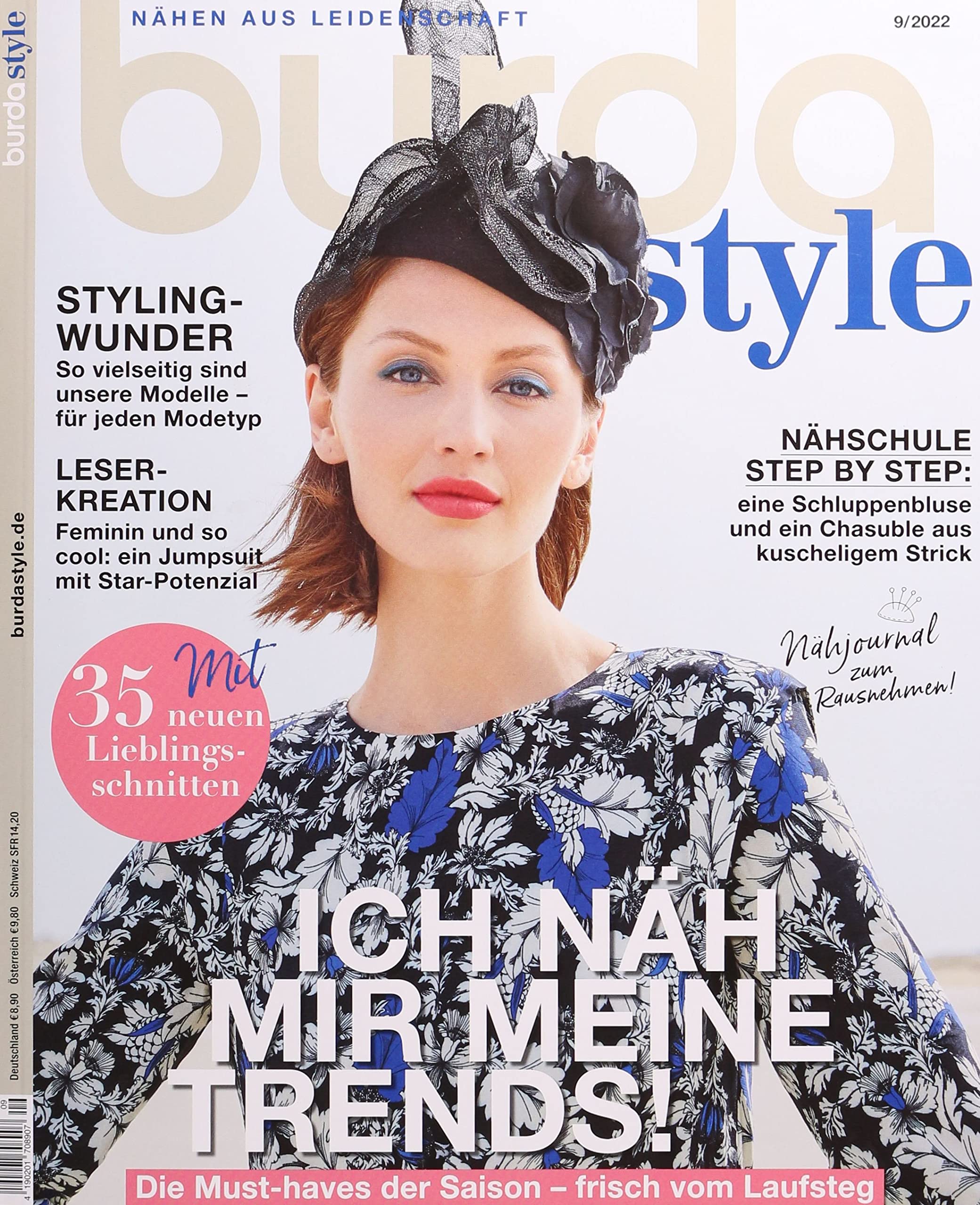 Burda Style 9/2022 "Die Must-haves der Saison" Film, Art & Culture