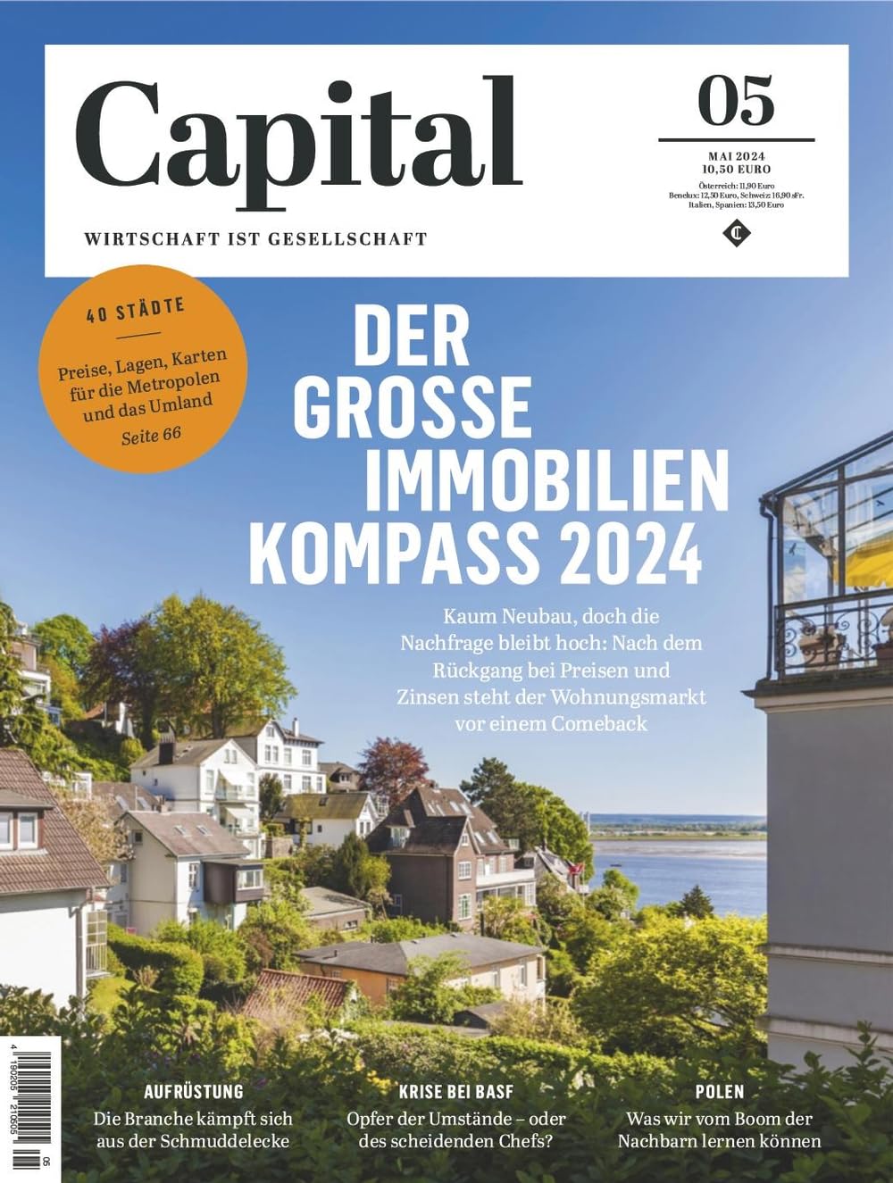 CAPITAL 5/2024 "Der grosse Immobilien - Kompass 2024" Politics & History