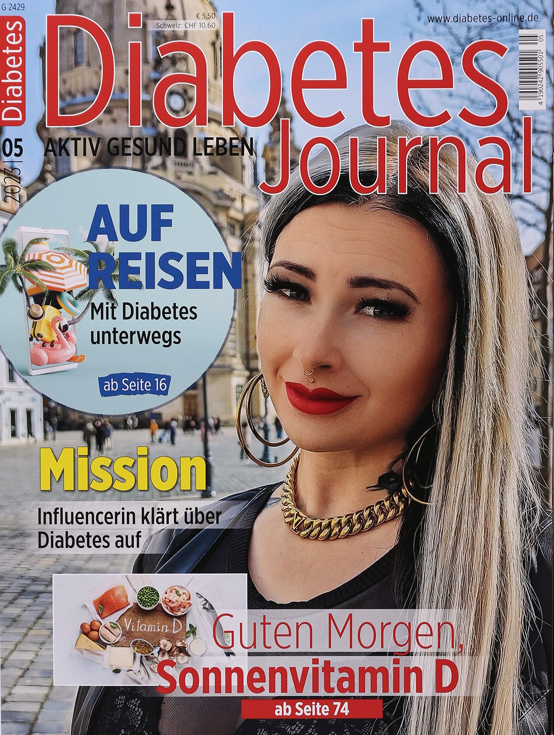 DIABETES JOURNAL 5/2023 "Guten Morgen, Sonnenvitamin D" Parents & Children