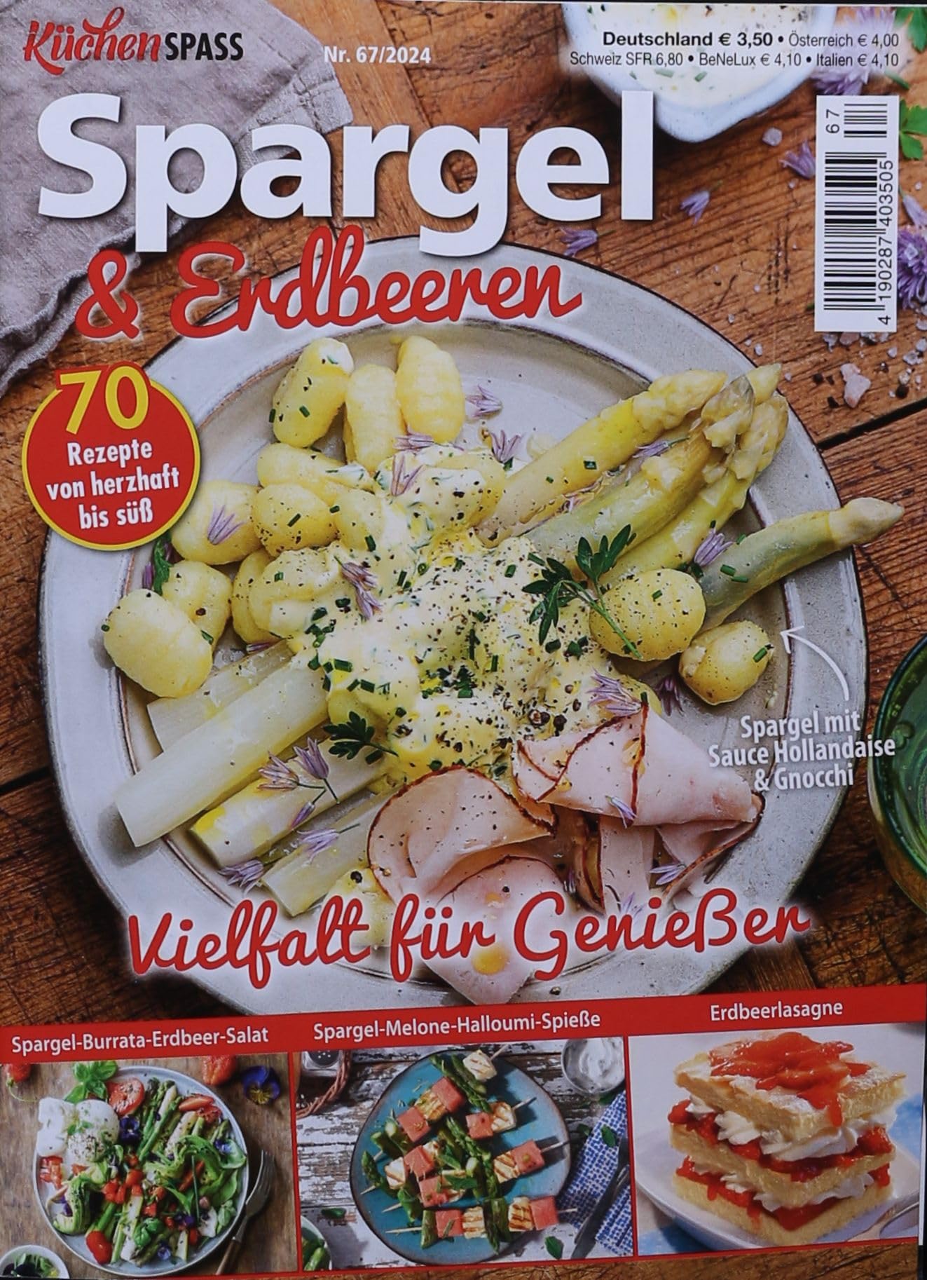 Küchenspass 67/2024 "Vielfalt für Genießer" Cooking & Enjoying
