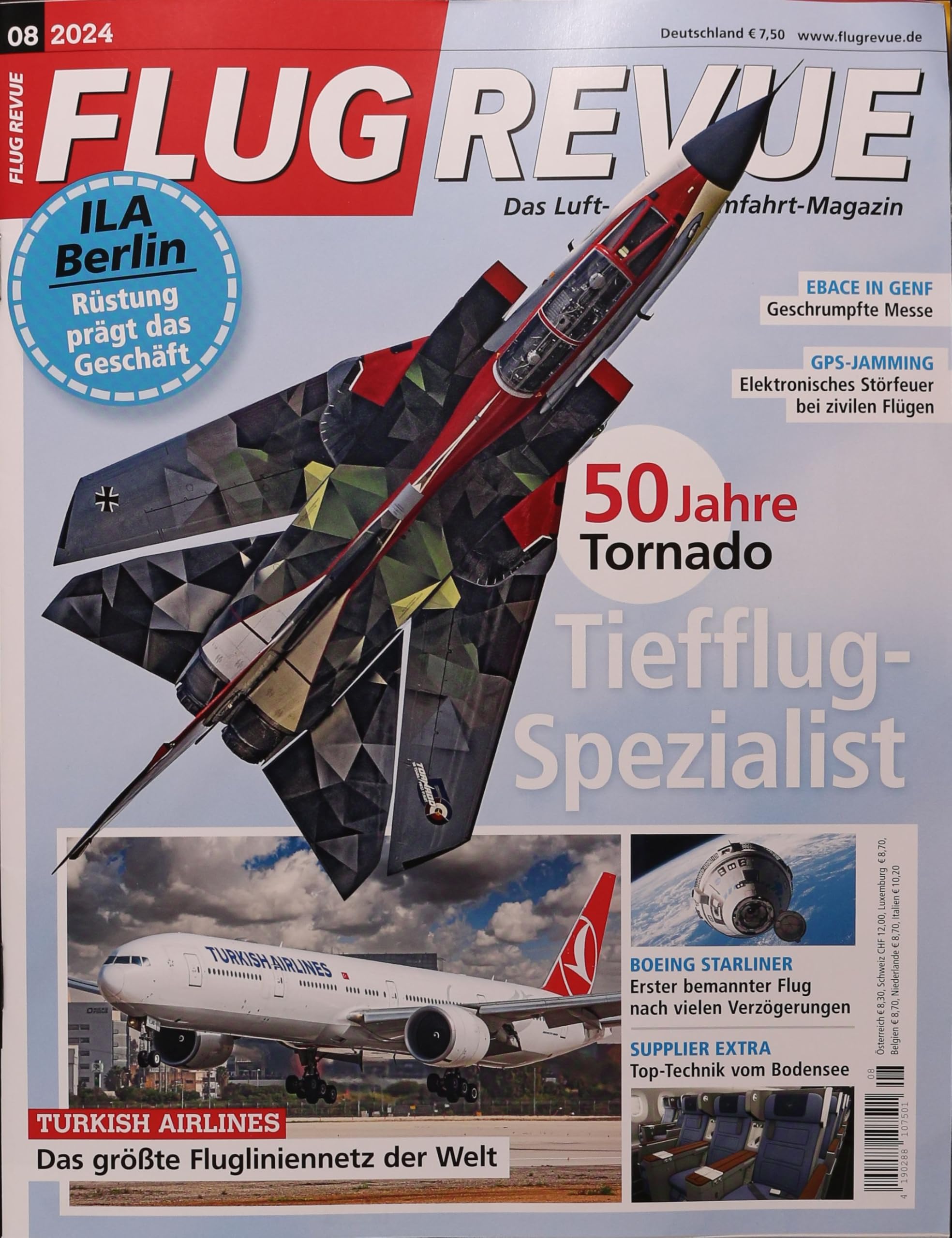Flug Revue 8/2024 "Tiefflug-Spezialist" Books