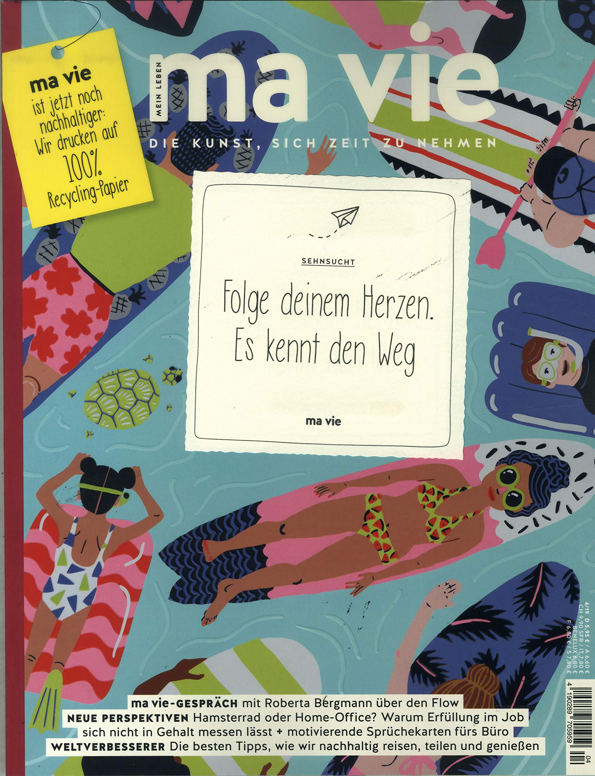 ma vie 4/2019 "Folge deinem Herzen" Books