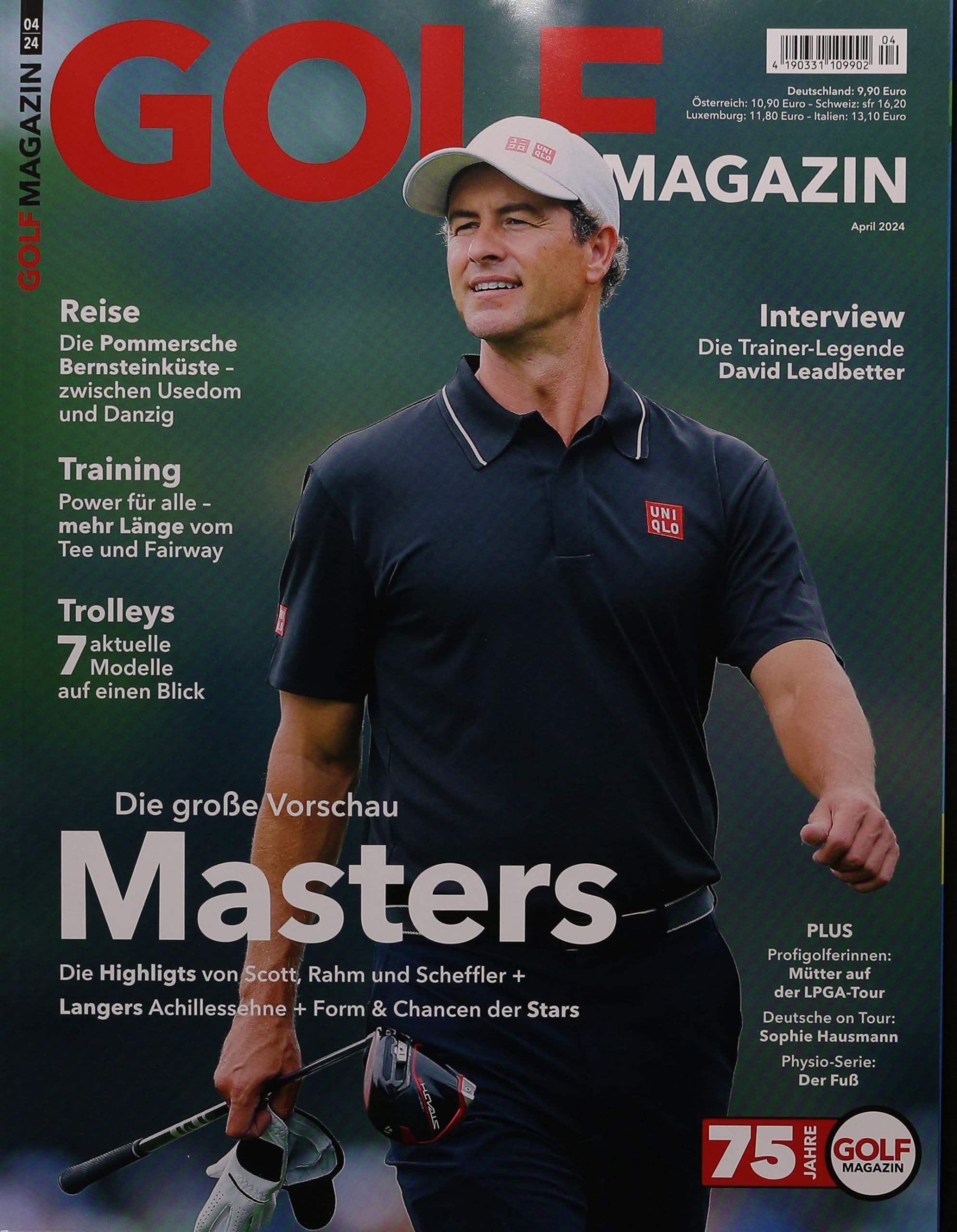 GOLFMAGAZIN 4/2024 "Masters - Die große Vorschau" Leisure & Fun