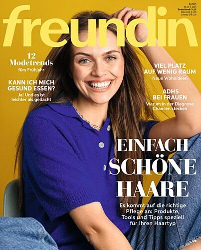 Freundin 8/2025 "Einfach schöne Haare" Contemporary literature