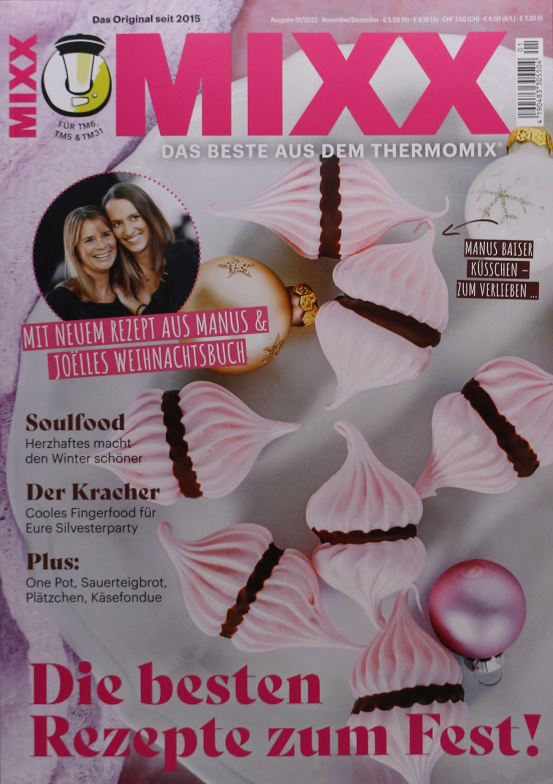 MIXX 1/2023 "Die besten Rezepte zum Fest! Split: Weihnachtszucker" Cooking & Enjoying