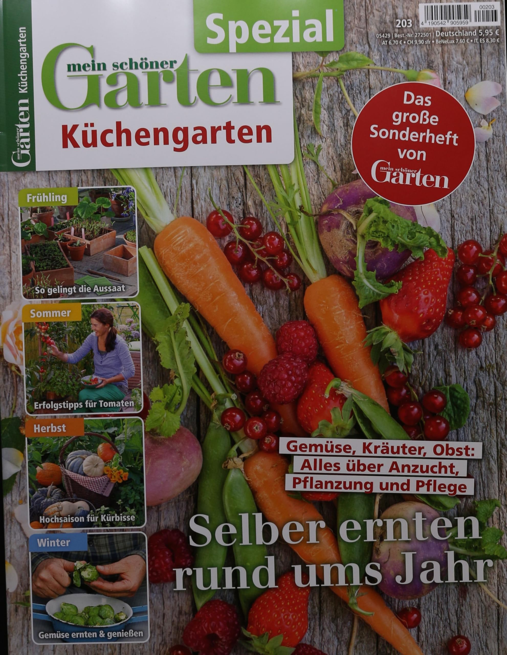 Mein schöner Garten Spez 203/2025 "Selber ernten rund ums Jahr" Living & Furnishing