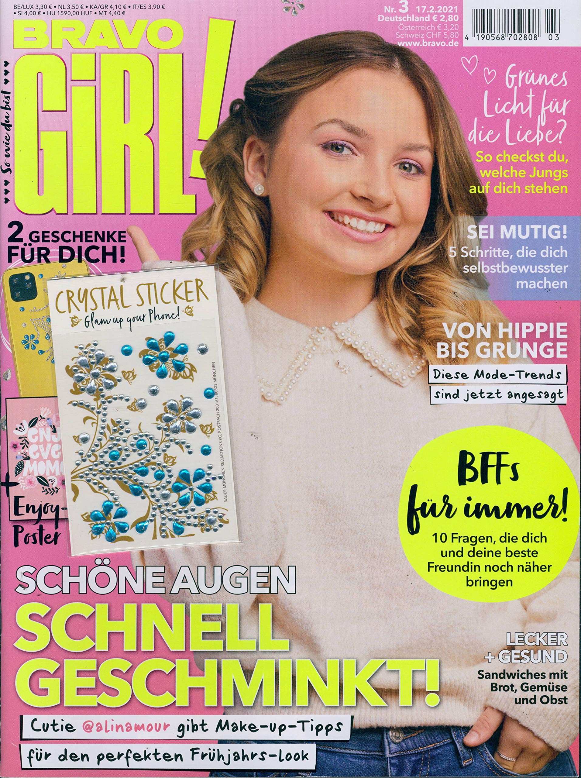Bravo Girl 3/2021 "Schnell geschminkt !" Young adult books