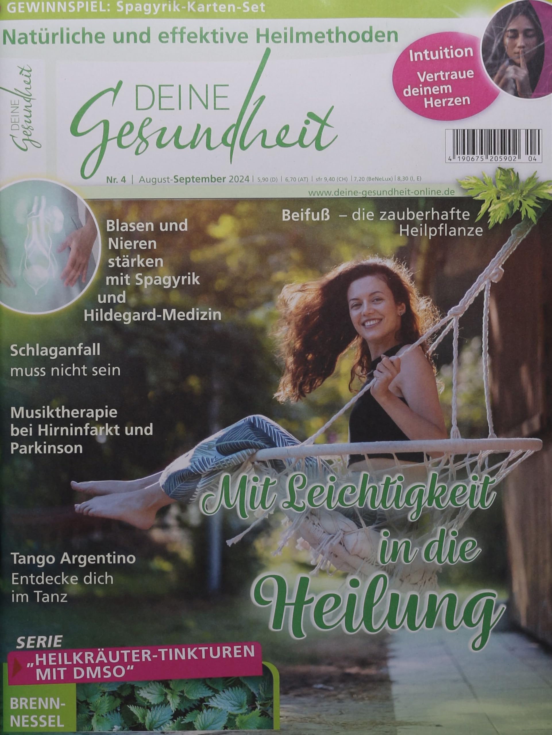 Deine Gesundheit 4/2024 "Mit Leichtigkeit in die Heilung" Parents & Children