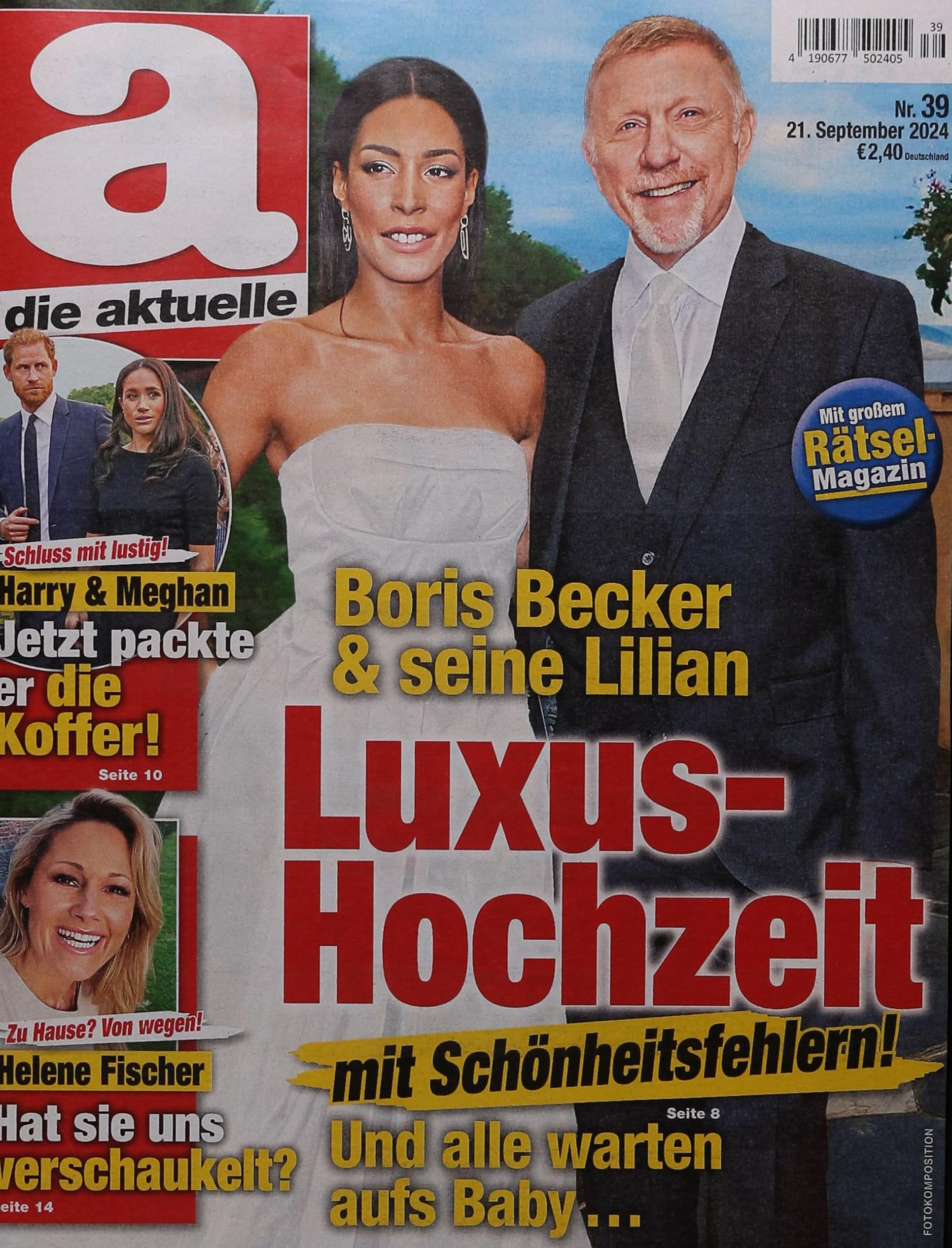 Die Aktuelle 39/2024 "Luxus-Hochzeit" Contemporary literature