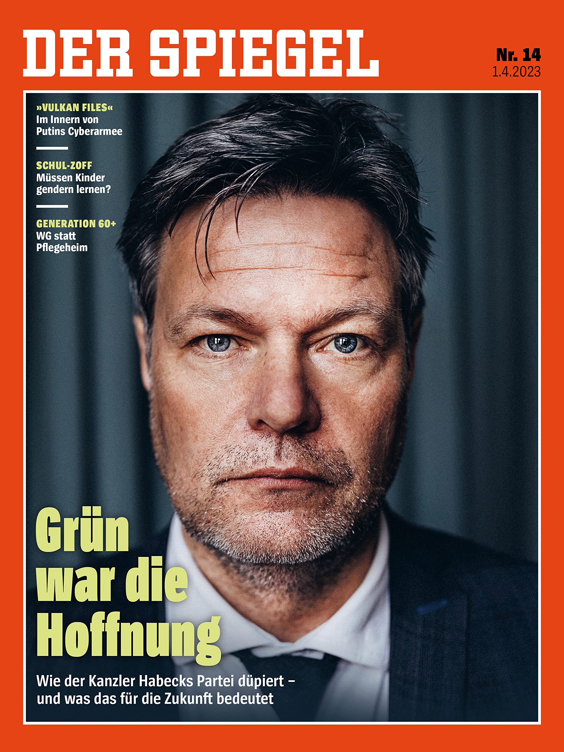DER SPIEGEL 14/2023 "Grün war die Hoffnung" Politics & History