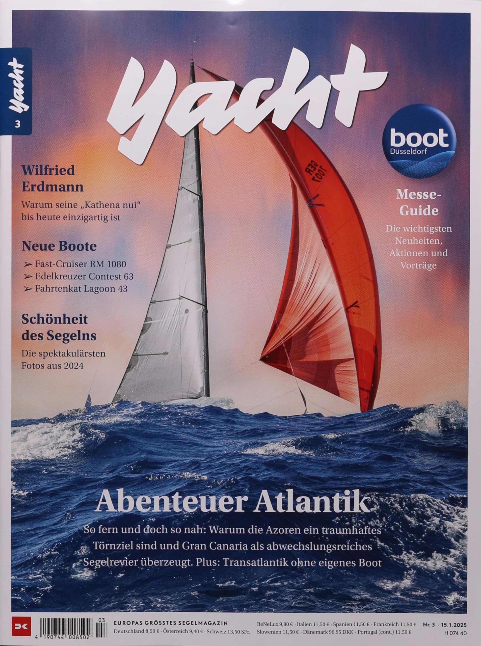 Yacht 3/2025 "Abenteuer Atlantik" Leisure & Fun