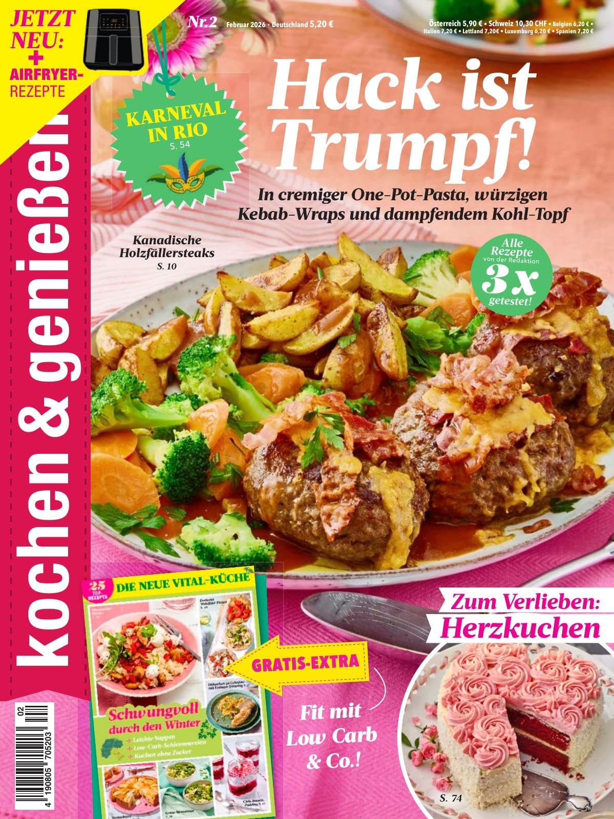 Kochen und Geniessen 2/2026 Books