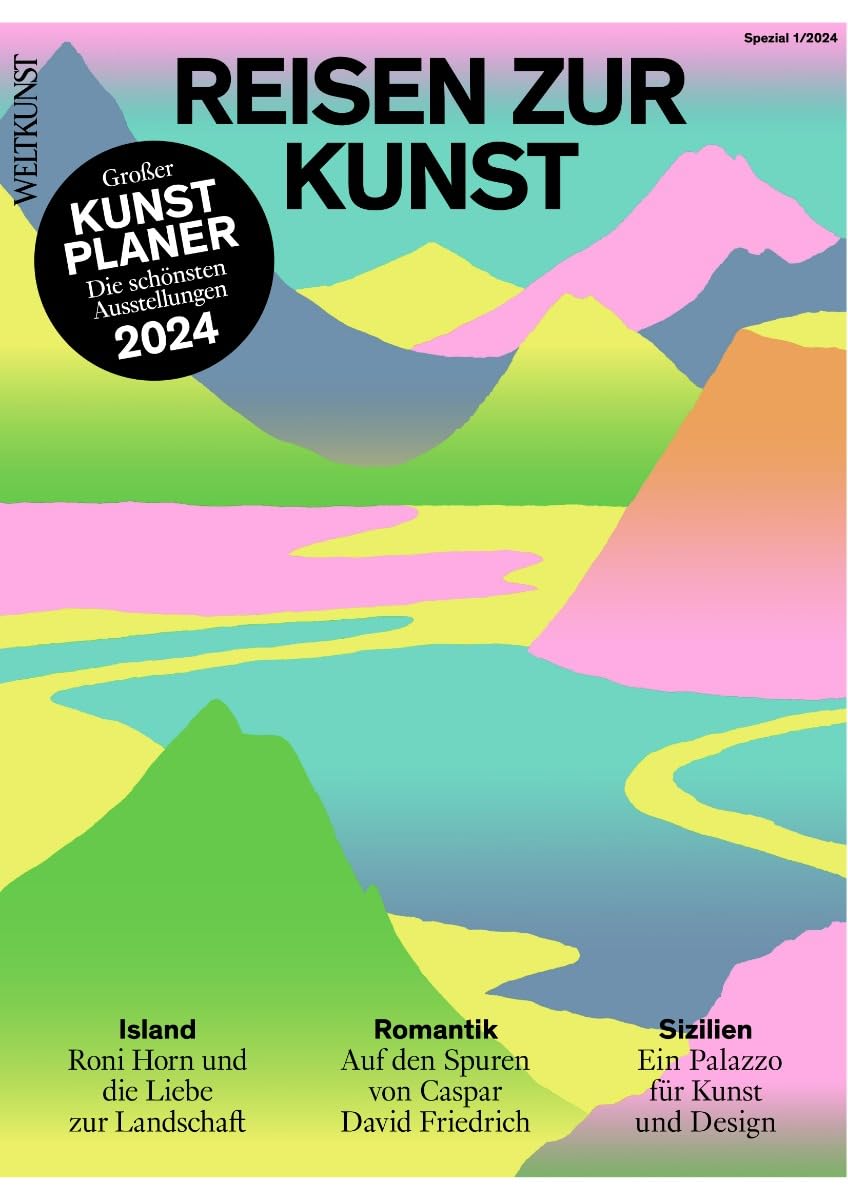 Weltkunst Sonderheft 1/2024 "Reisen zur Kunst - Die schönsten Ausstellungen 2024" Hobbies & Crafts