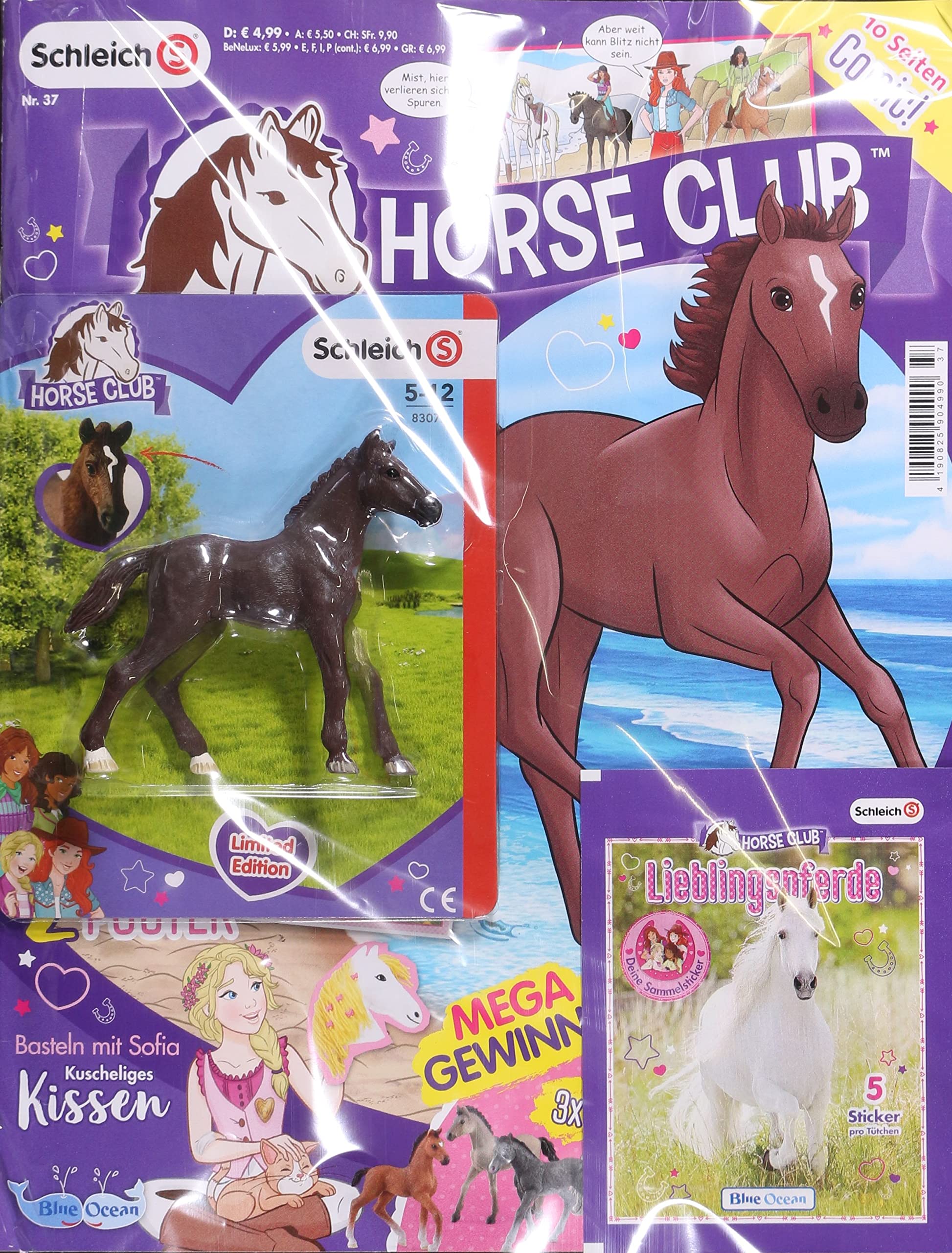 Horse Club 37/2022 "Extra: Trakehner-Fohlen Blitz" Young adult books
