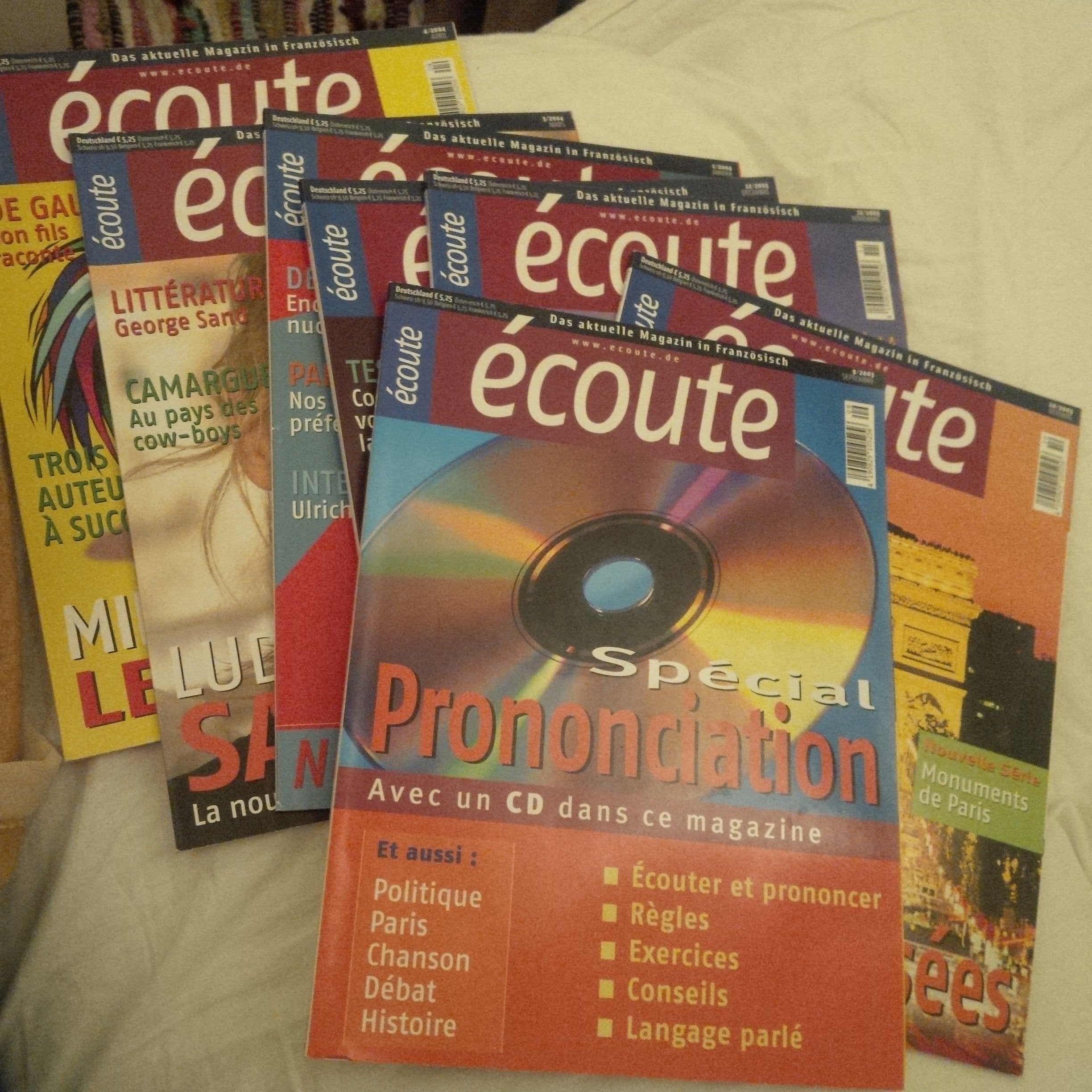 ecoute Das aktuelle Magazin in Frankreich Books