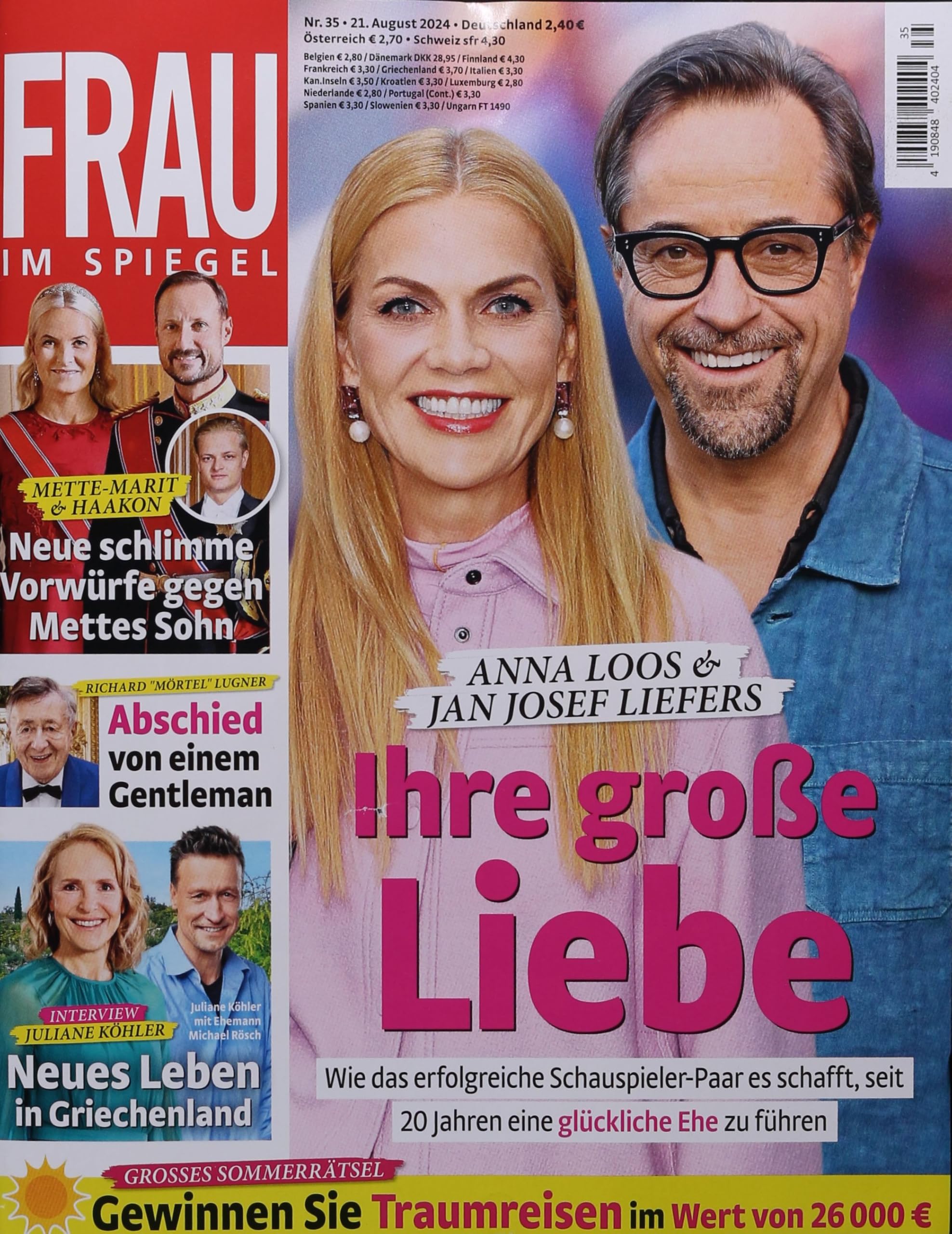 Frau im Spiegel 35/2024 Contemporary literature