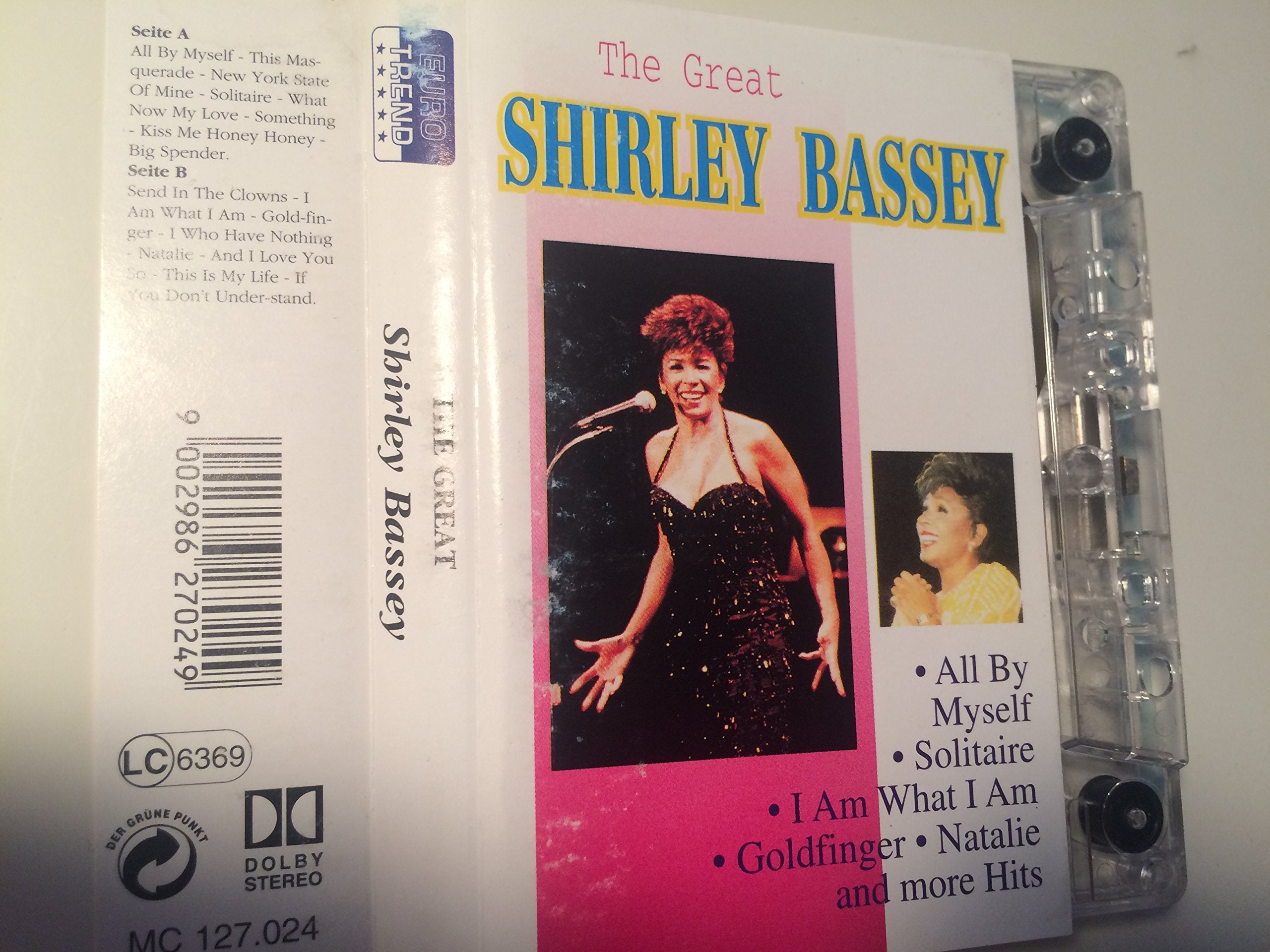 The Great Shirley Bassey "Best of" (MC) Music