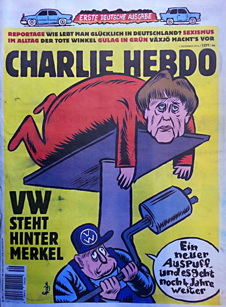 Charlie Hebdo - DEUTSCH - neu, ungelesen Books