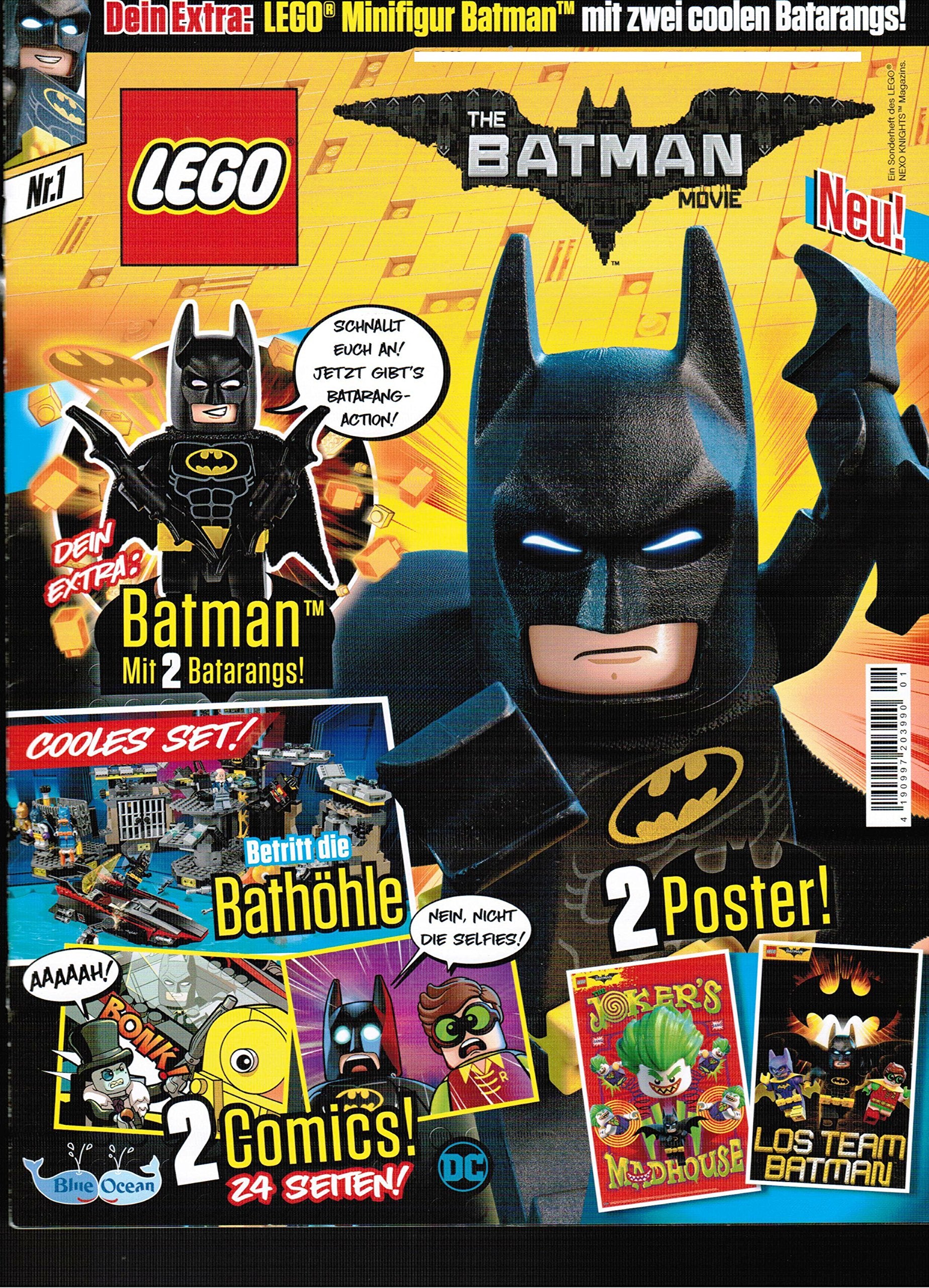 Lego The Batman Movie - Ausgabe 1 - inkl. Lego Batman Minifigur Books