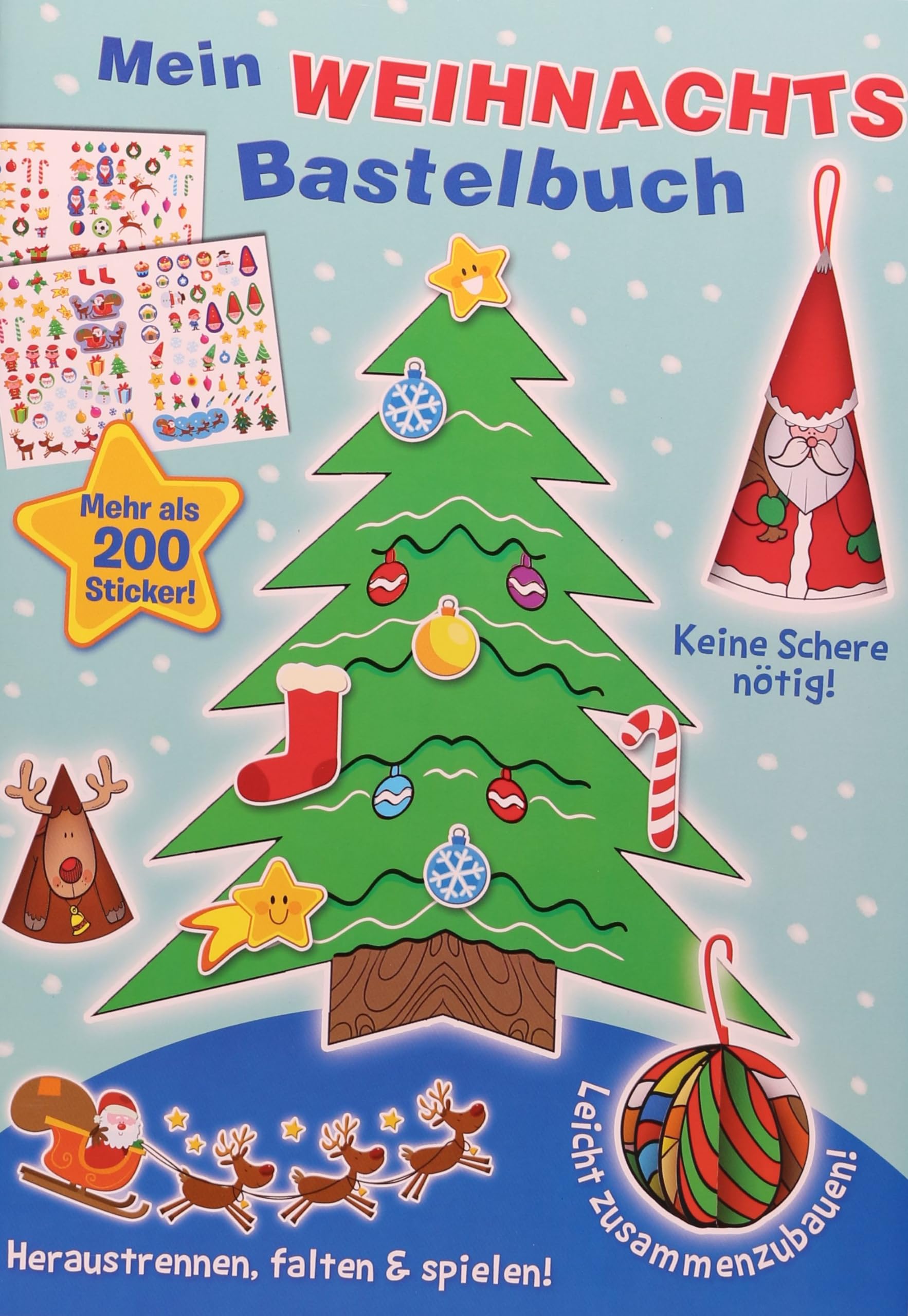 Mein Weihnachtsbastelbuch 1/2023 Young adult books