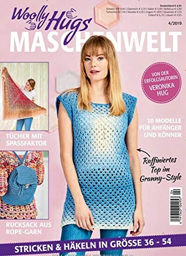 Woolly Hugs 4/2019 "Raffiniertes Top im Granny - Style" Books